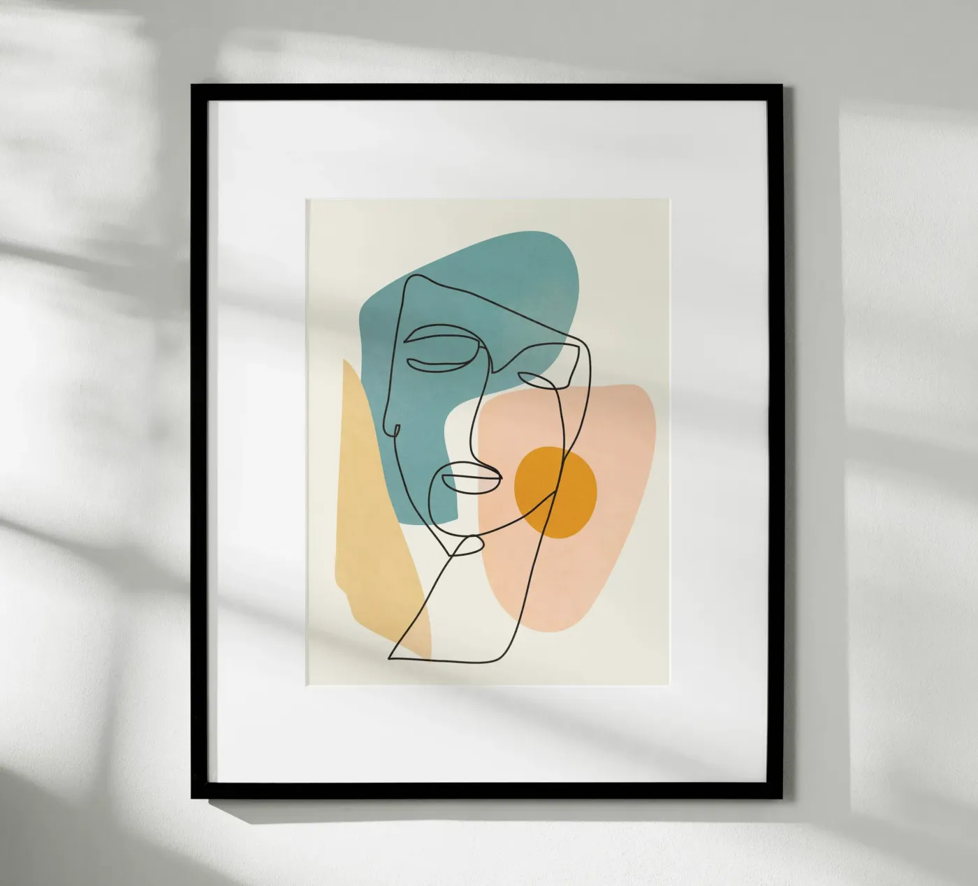 Abstract Faces 1 poster by cityart