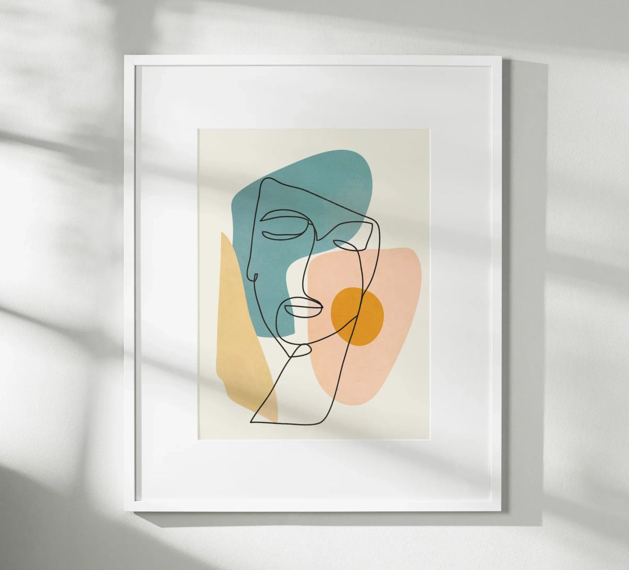 Abstract Faces 1 carta hahnemühle da cityart