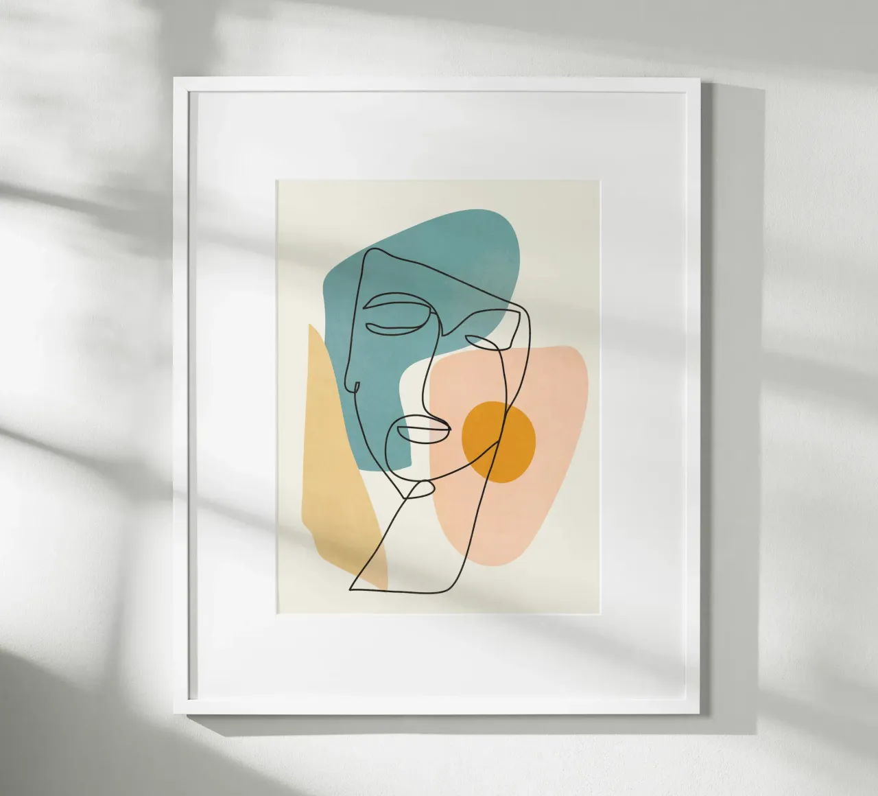 Abstract Faces 1 carta hahnemühle da cityart