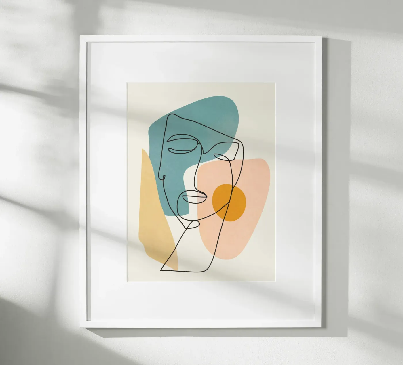 Abstract Faces 1 poster by cityart