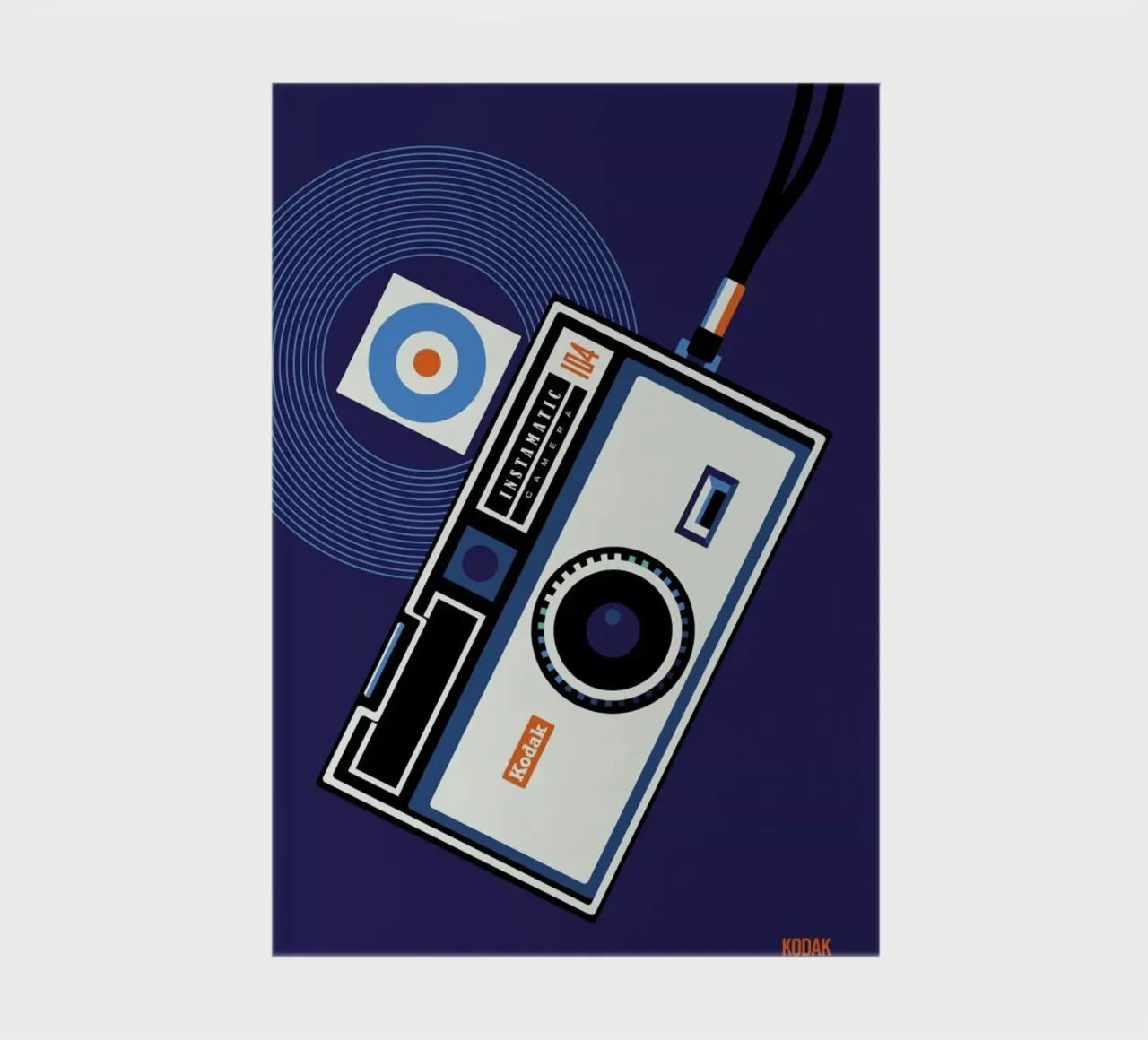 Icons Kodak Instamatic notebook by Bo Lundberg
