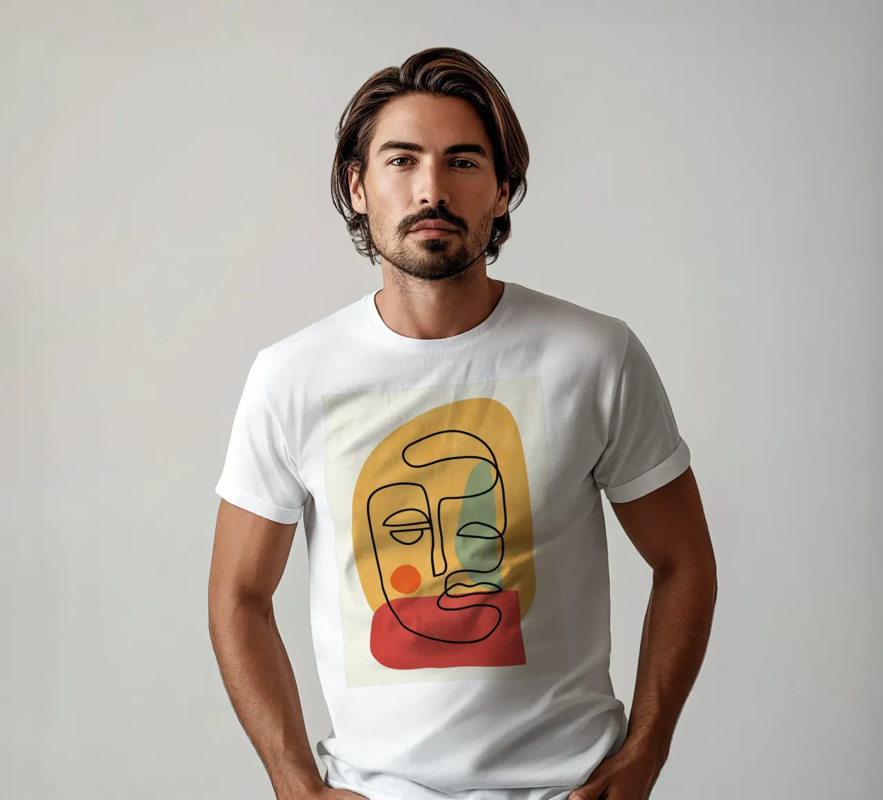Abstract Faces 8 t-shirt da cityart