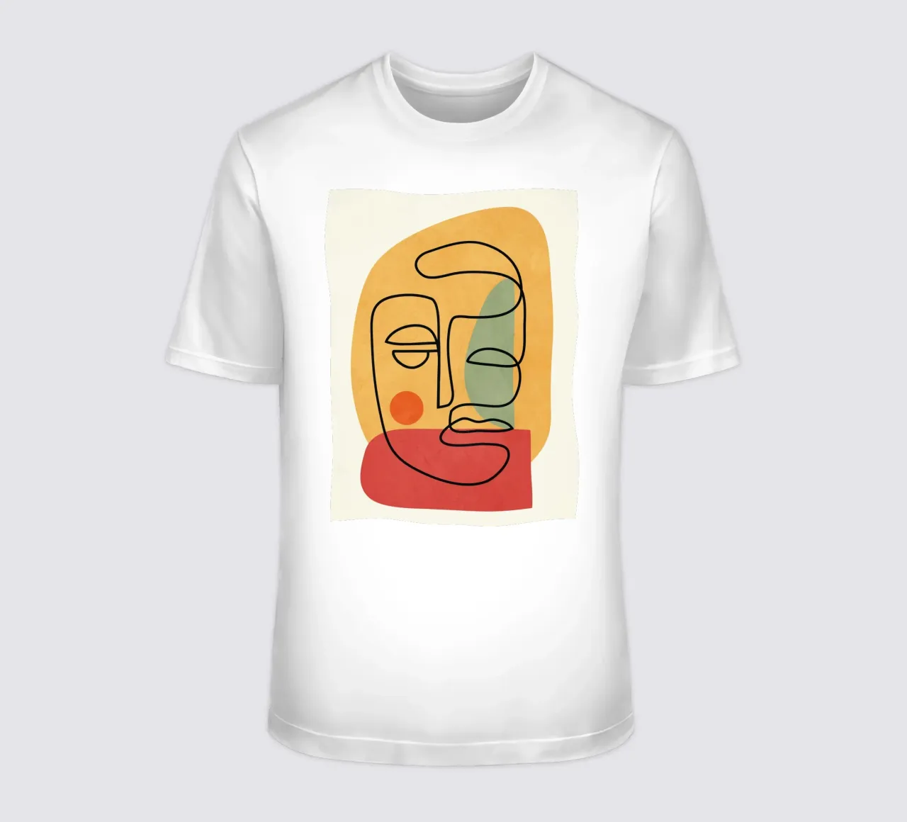 Abstract Faces 8 t-shirt da cityart