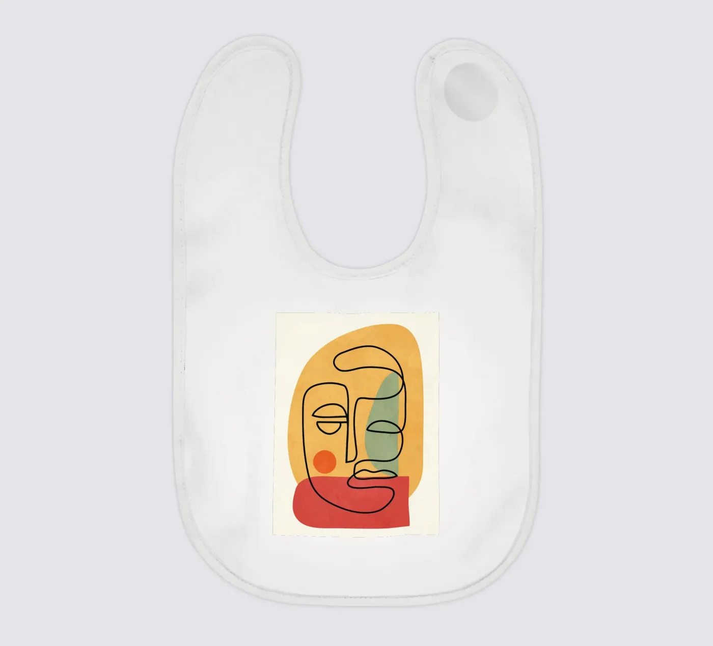 Abstract Faces 8 bavaglino da cityart