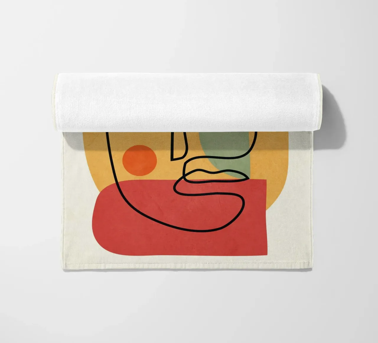 Abstract Faces 8 telo mare da cityart