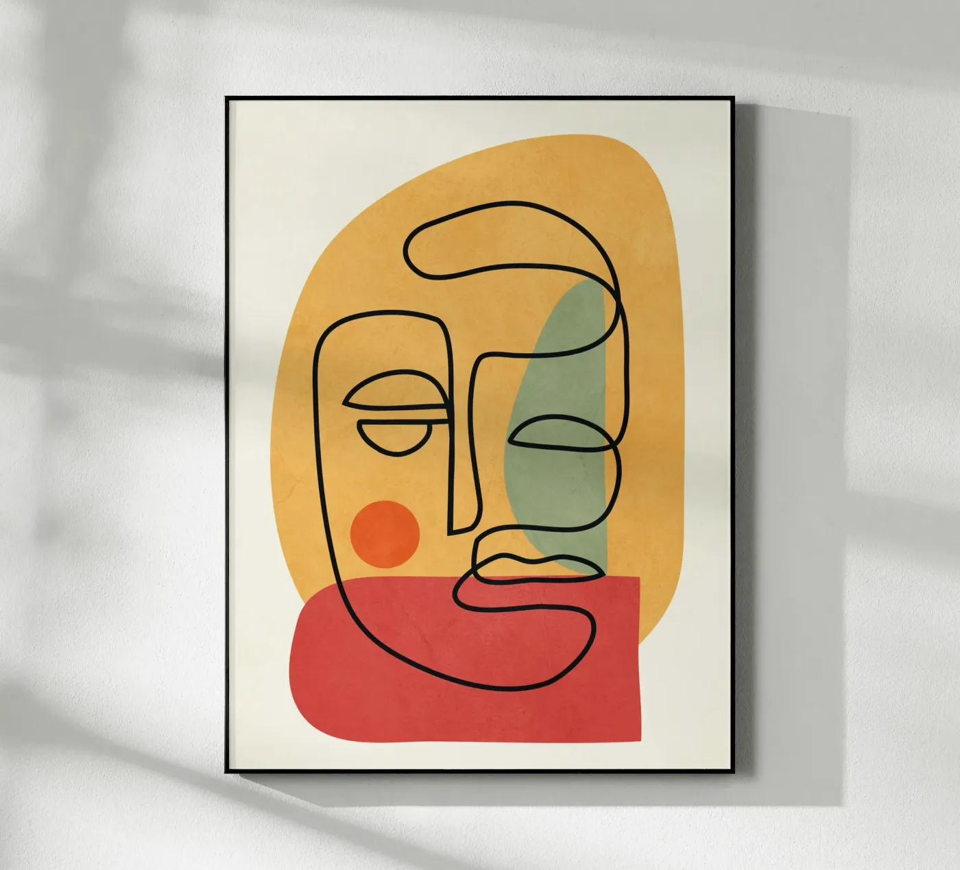 Abstract Faces 8 plexiglas de cityart