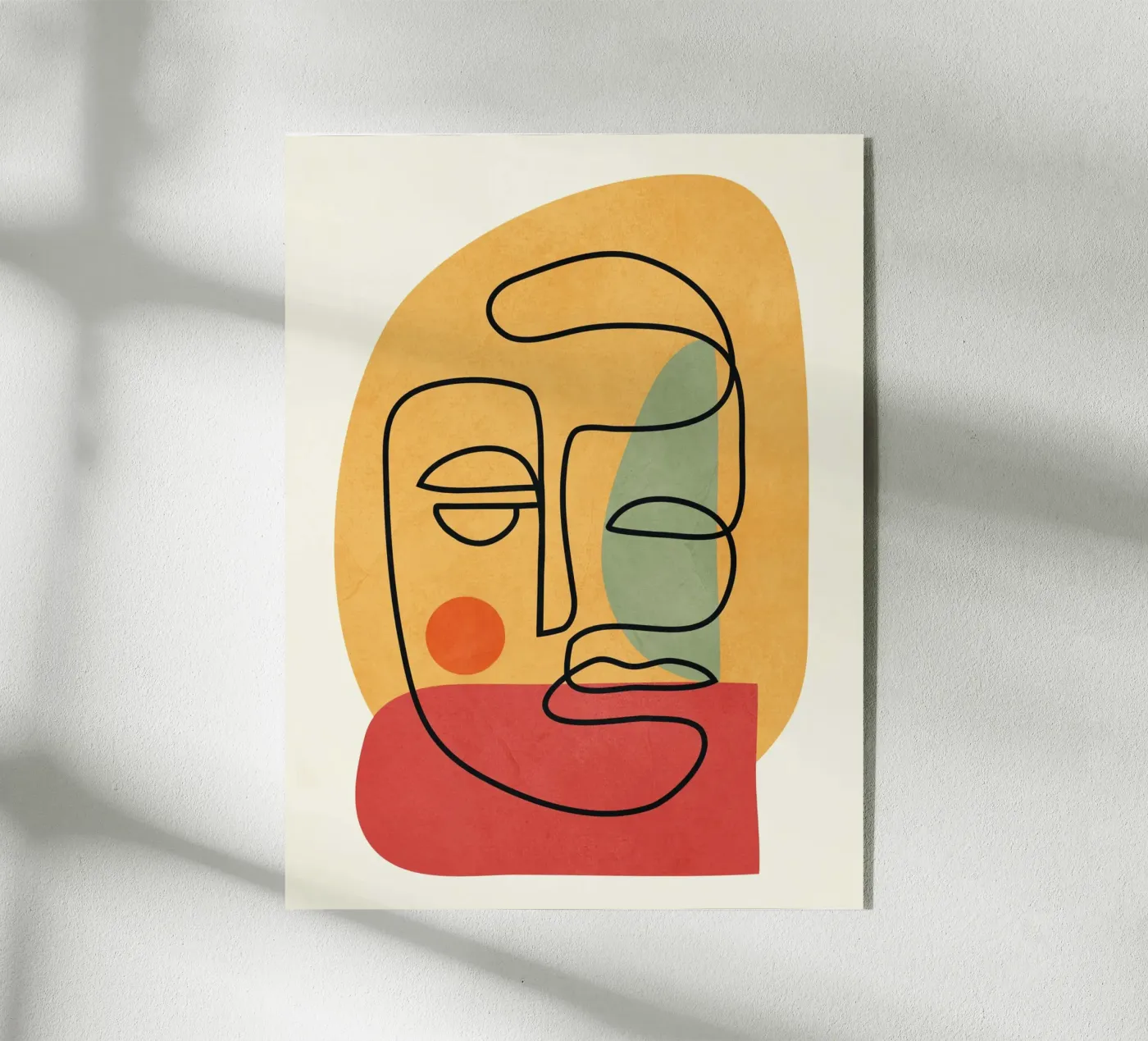 Abstract Faces 8 plexiglas de cityart