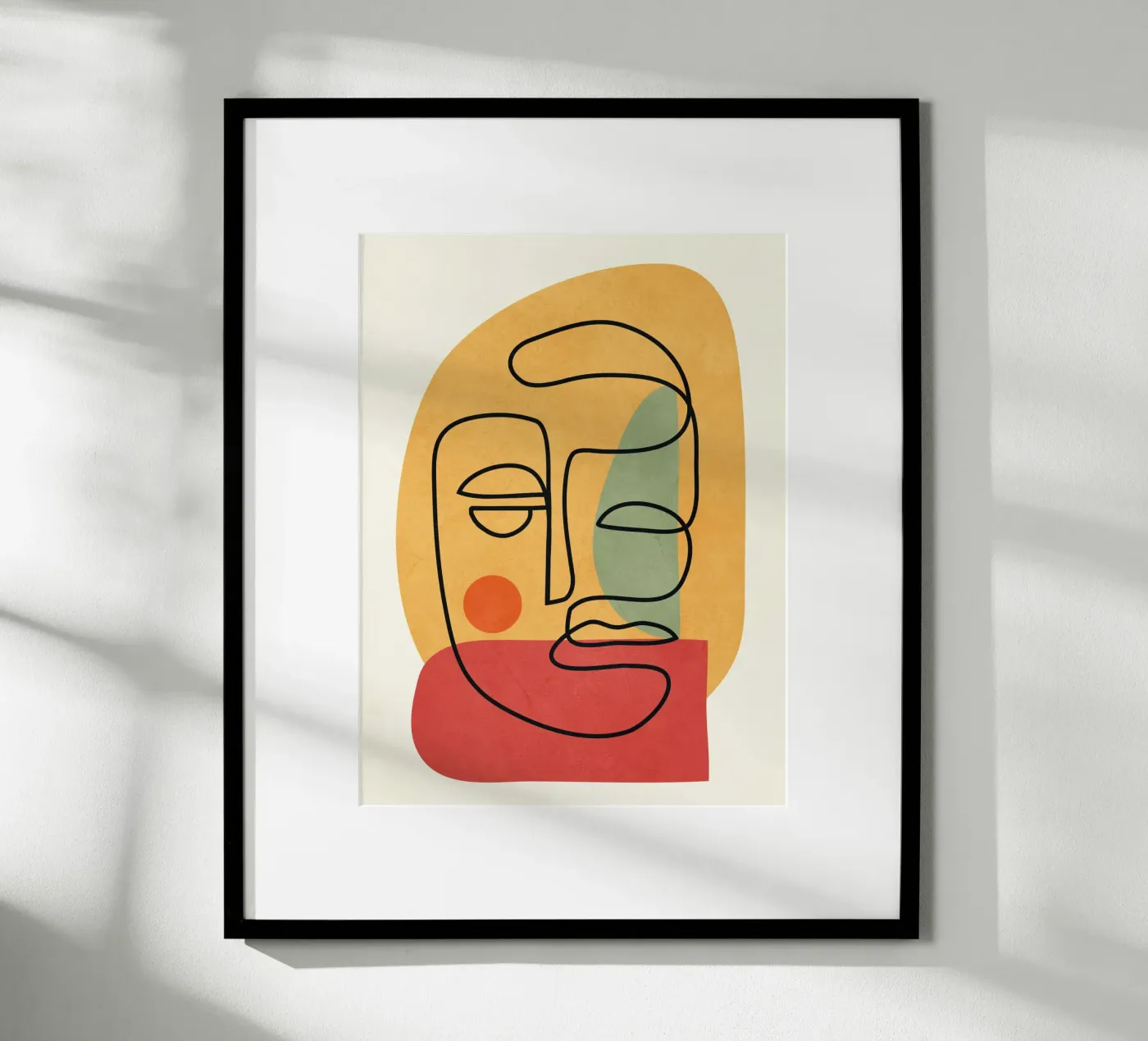 Abstract Faces 8 poster van cityart