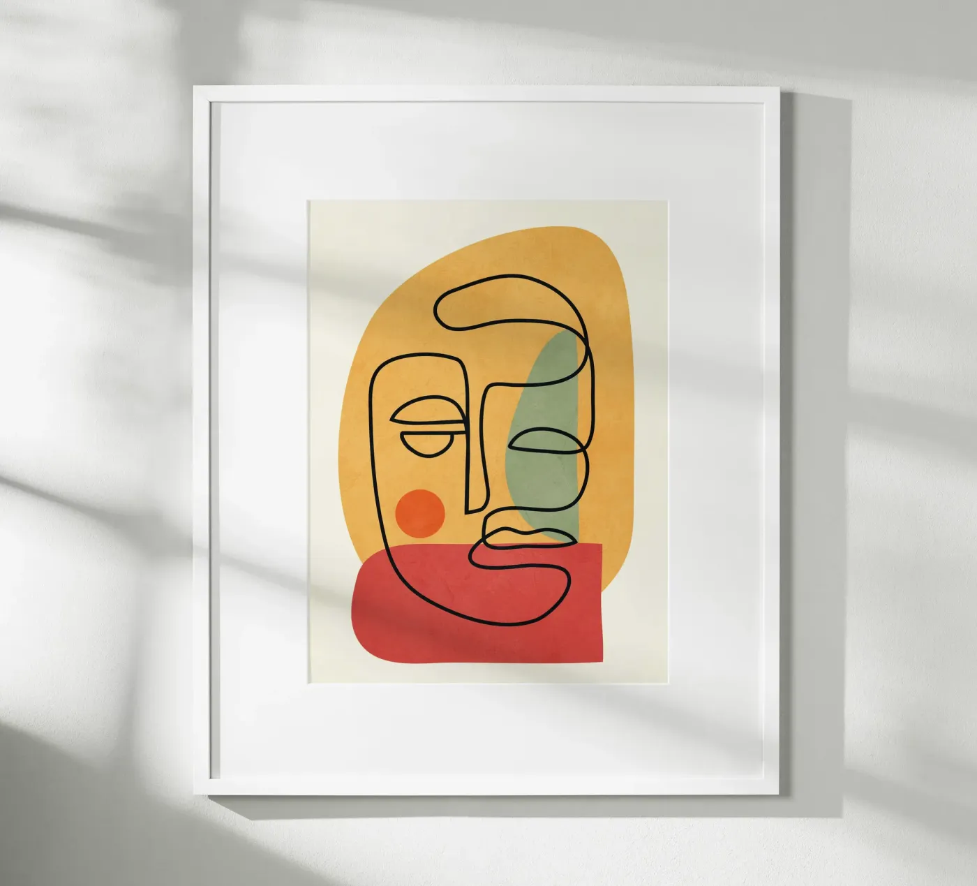 Abstract Faces 8 poster van cityart