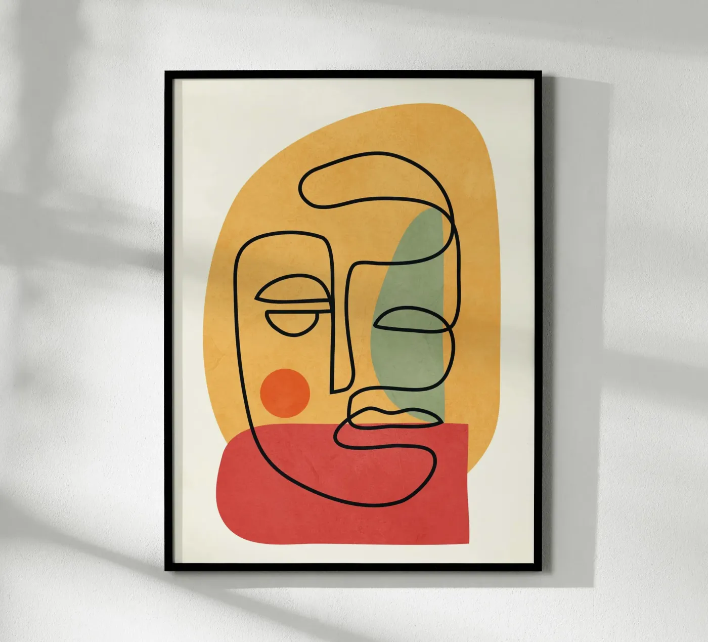 Abstract Faces 8 poster van cityart