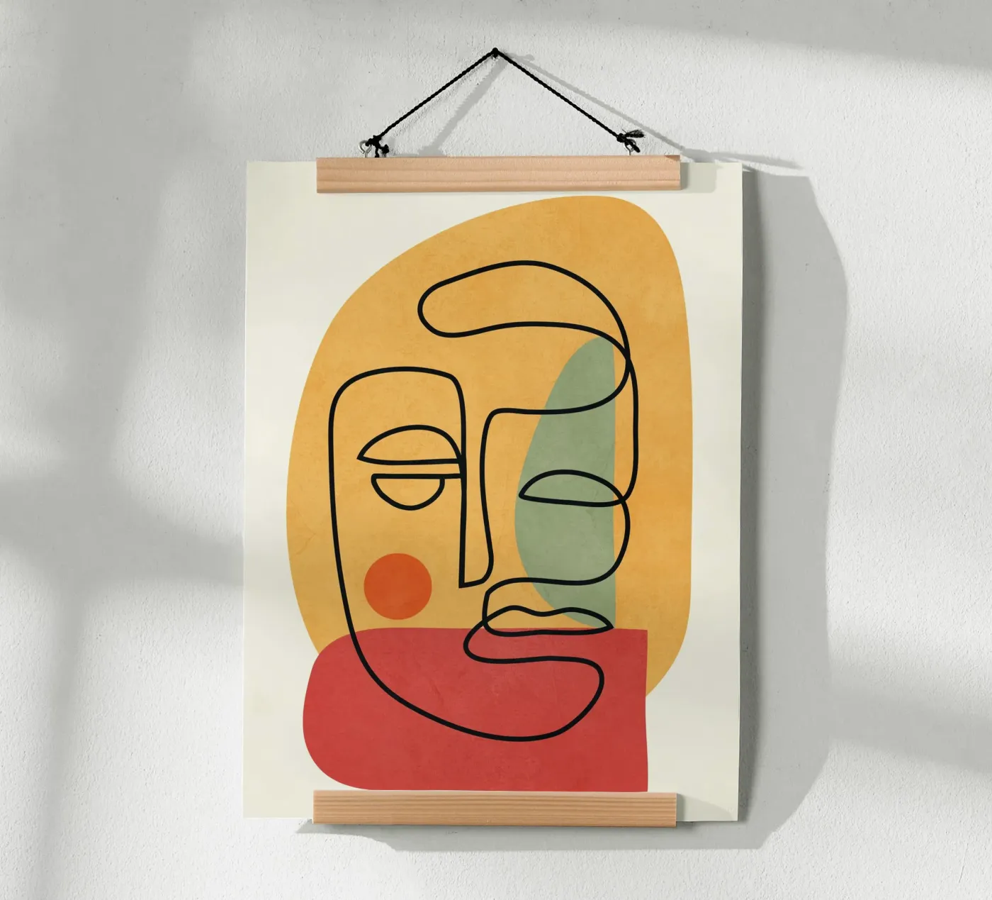 Abstract Faces 8 poster van cityart