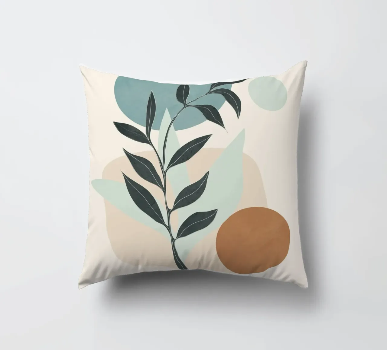 Azzurro Shapes No 2 cuscino da cityart
