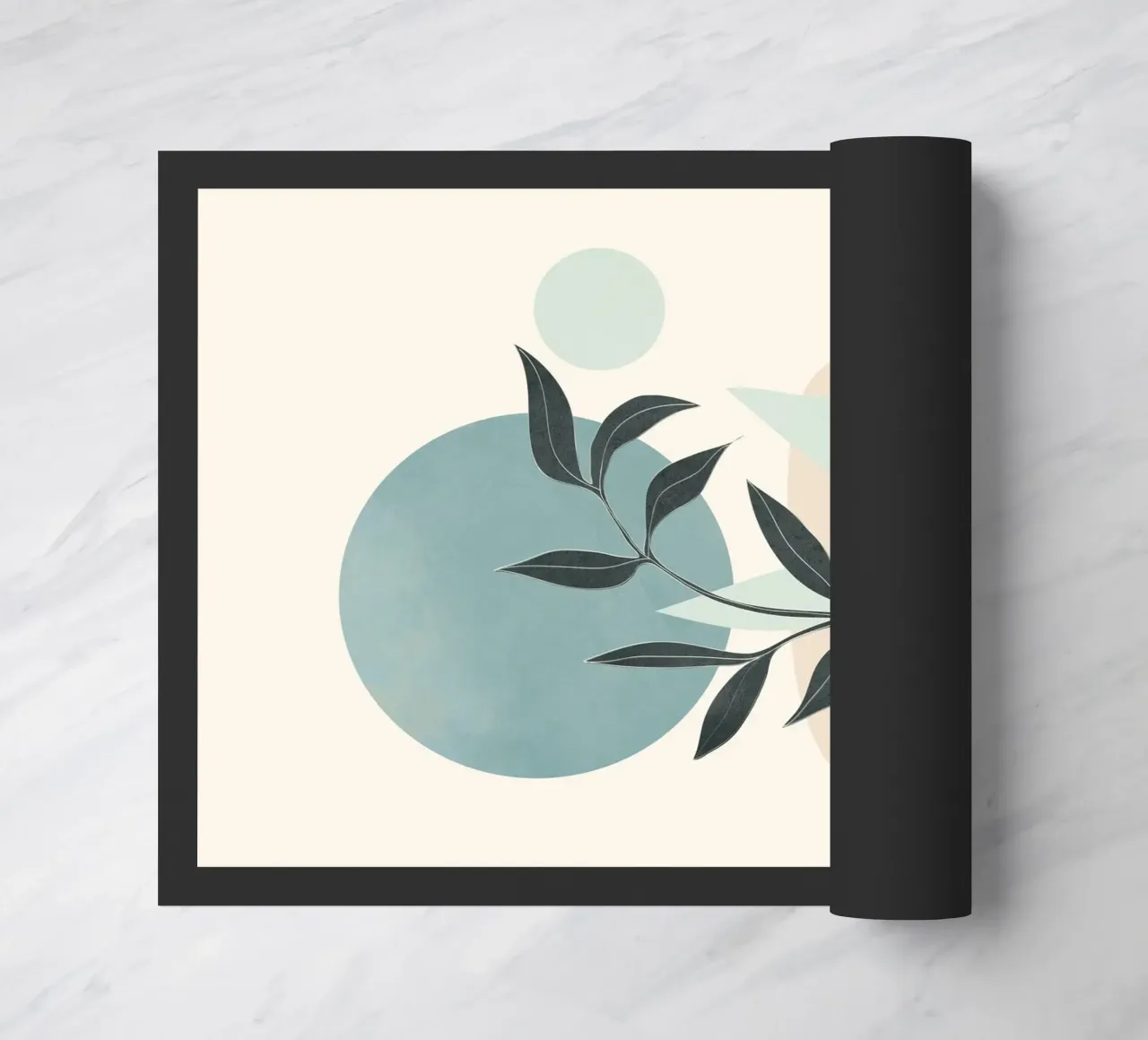 Azzurro Shapes No 2 zerbino da cityart