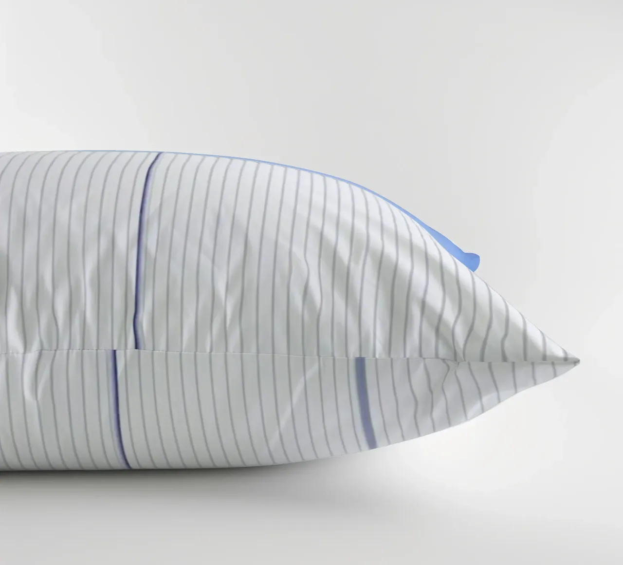 White Stripes decorative cushion by Rupert Höller