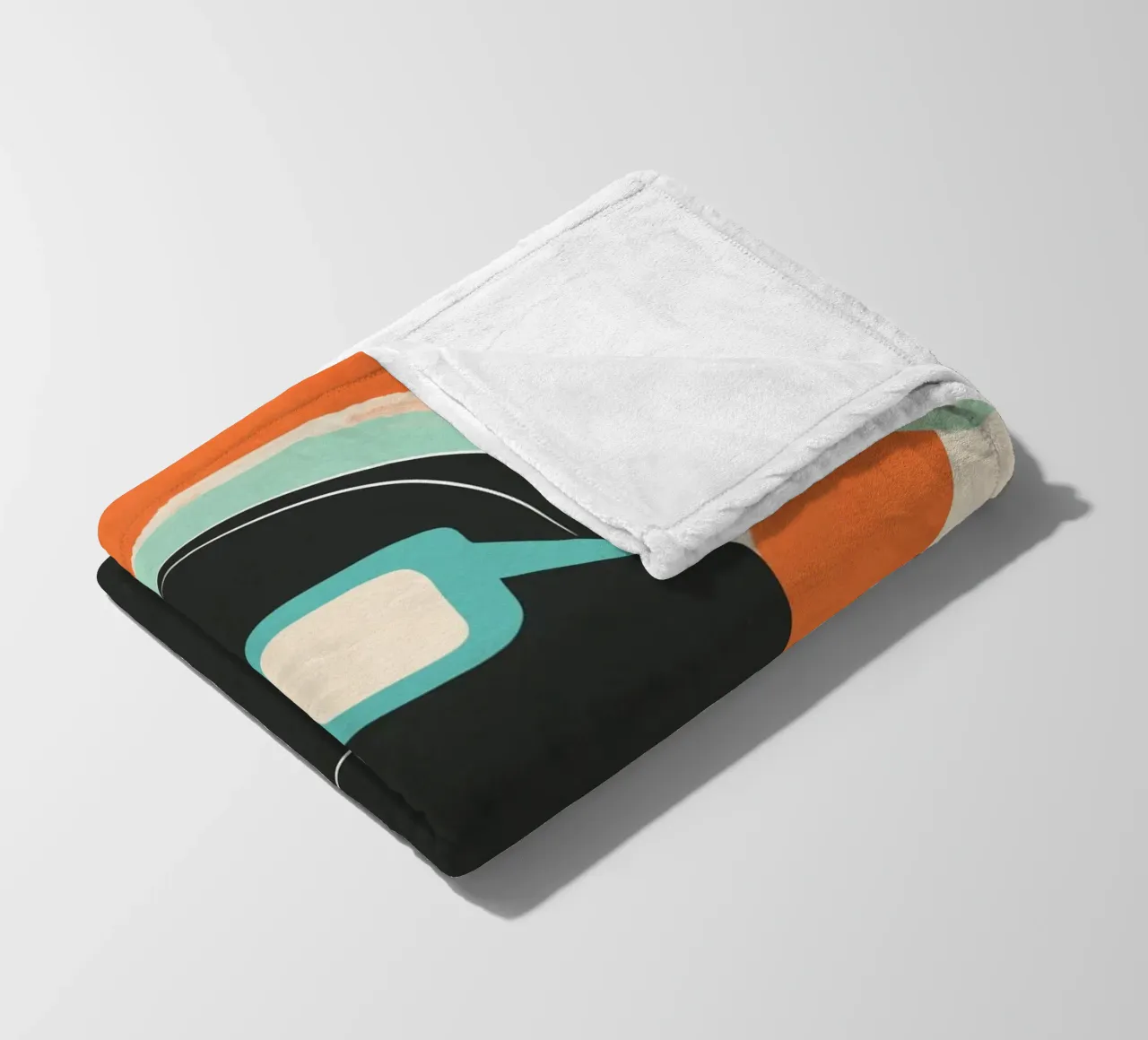 Modern Abstract Woman 7 coperta in pile da cityart
