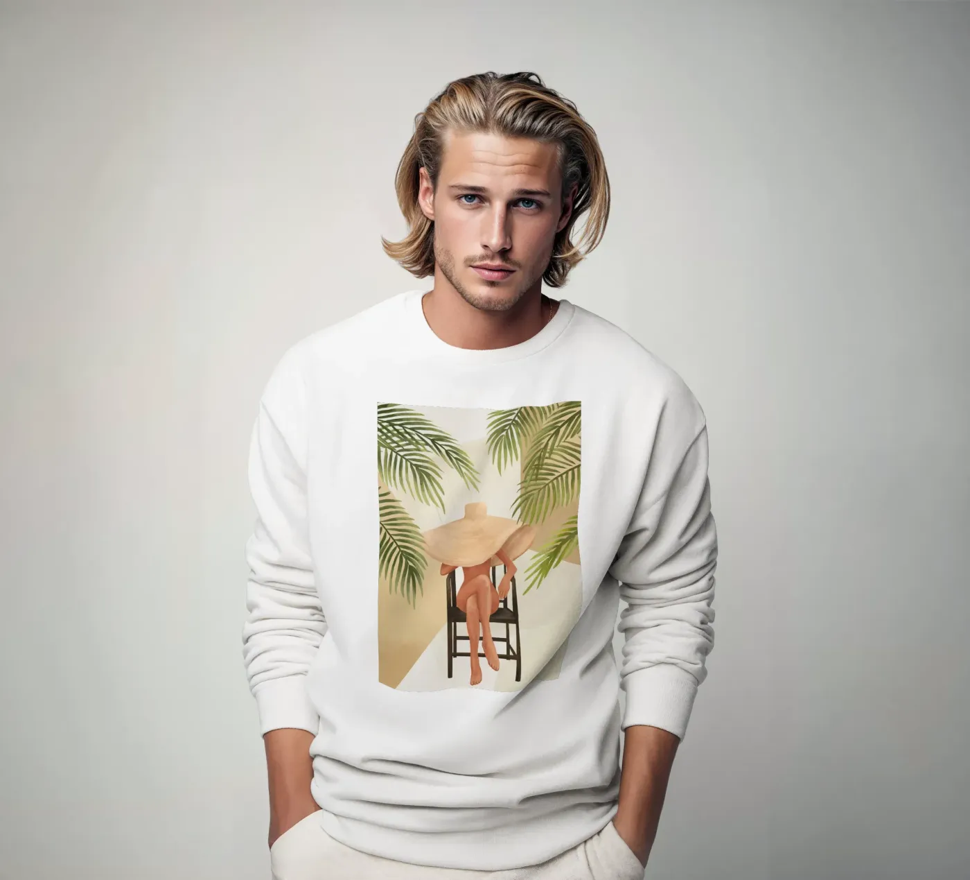 Hat sweatshirt by cityart