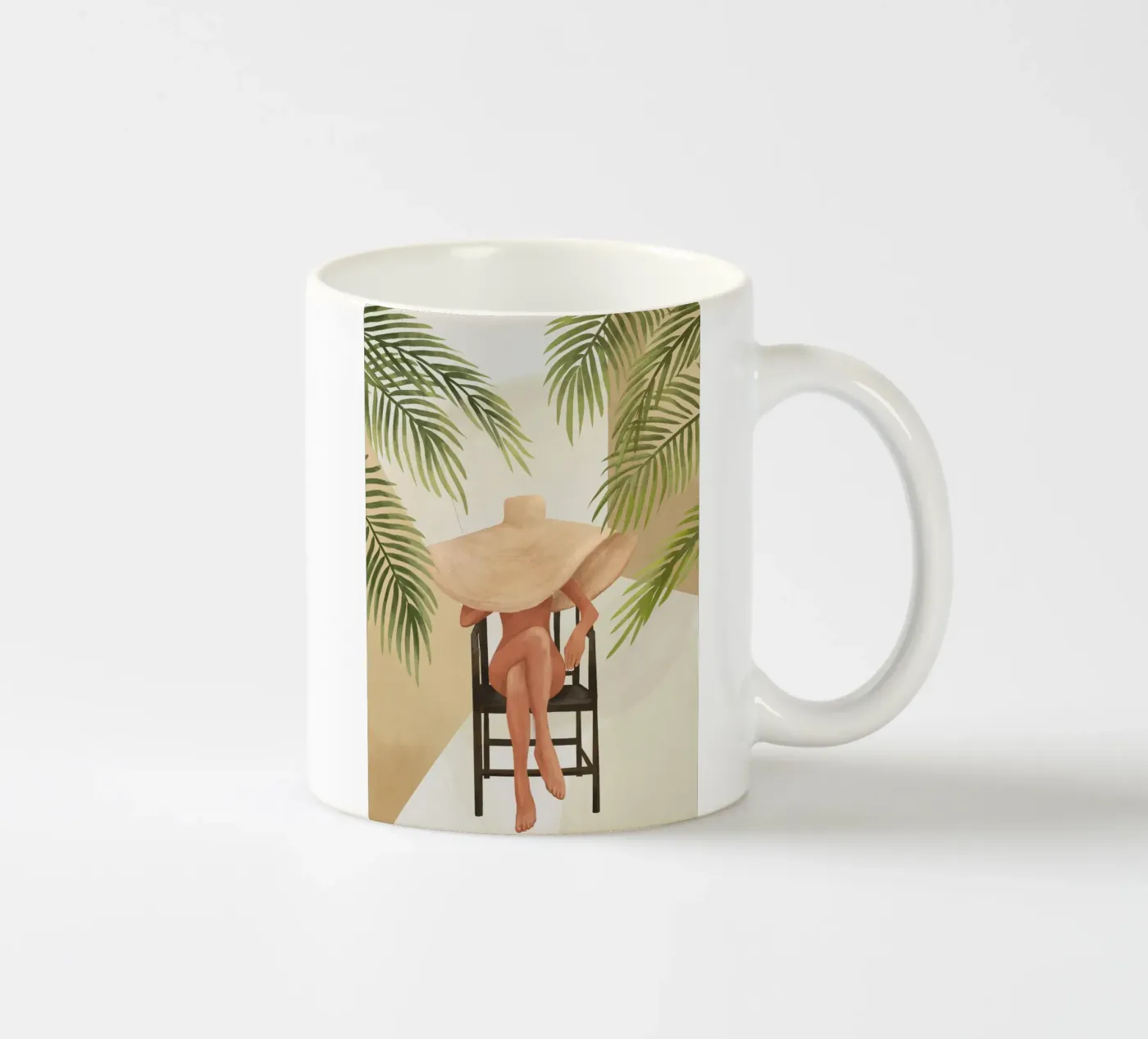 Hat ceramic mug by cityart