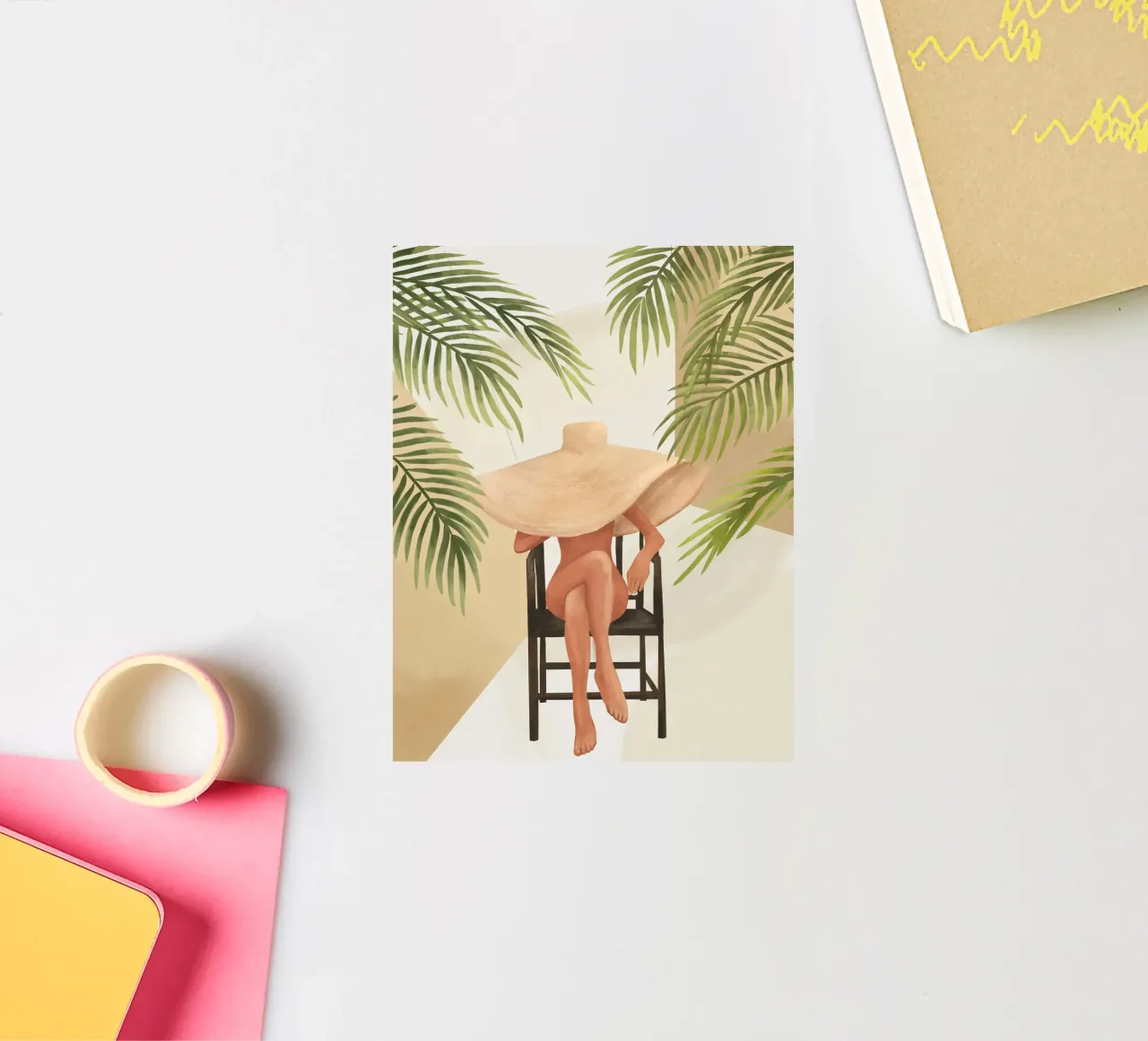 Hat sticker by cityart