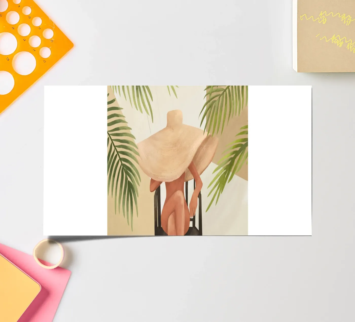 Hat stickervel van cityart