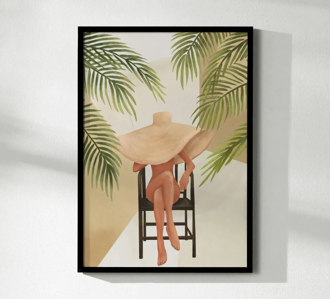 Hat poster con telaio in legno da cityart