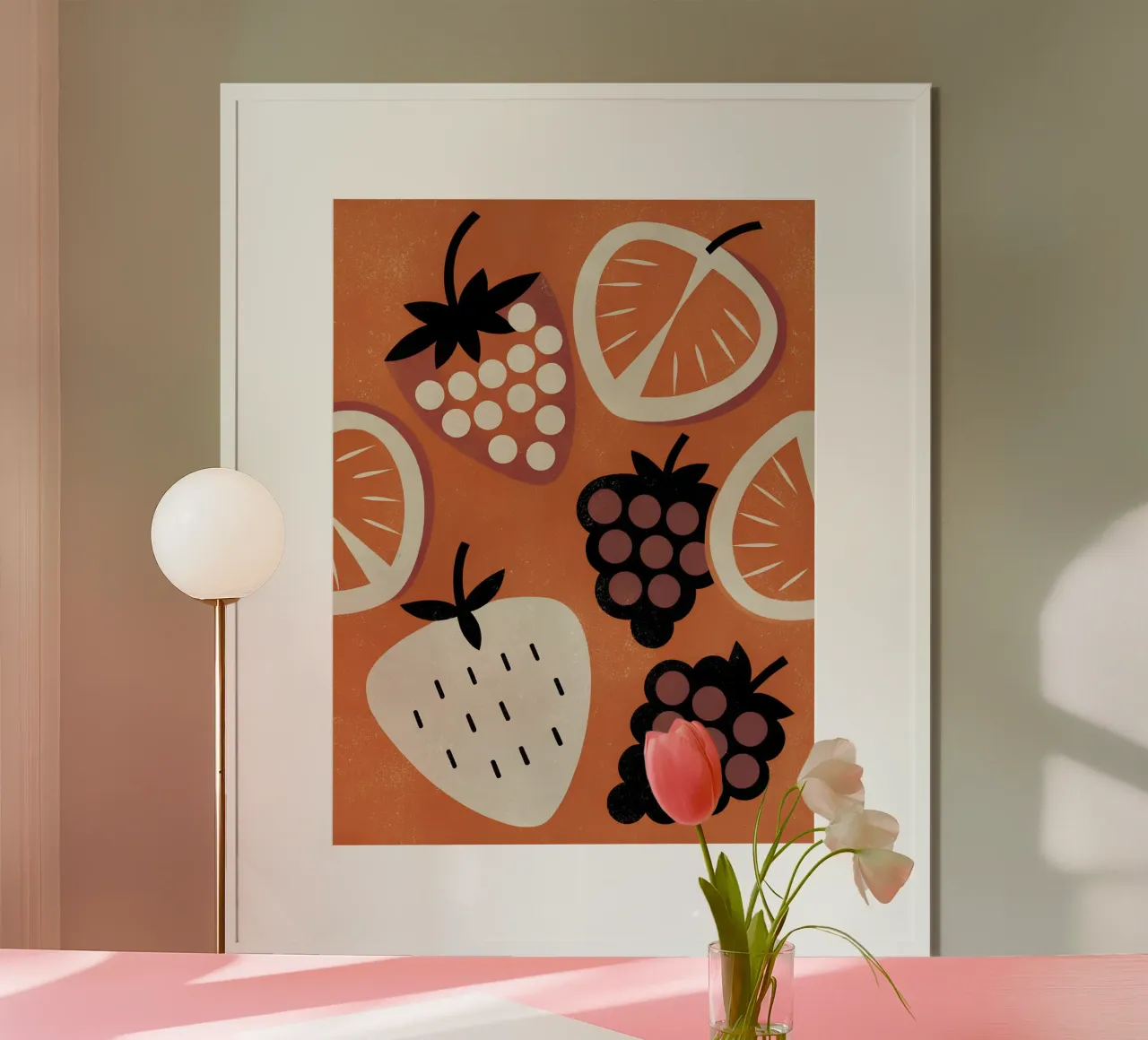 Frutti retrò pop poster da THE LATEST SHOP