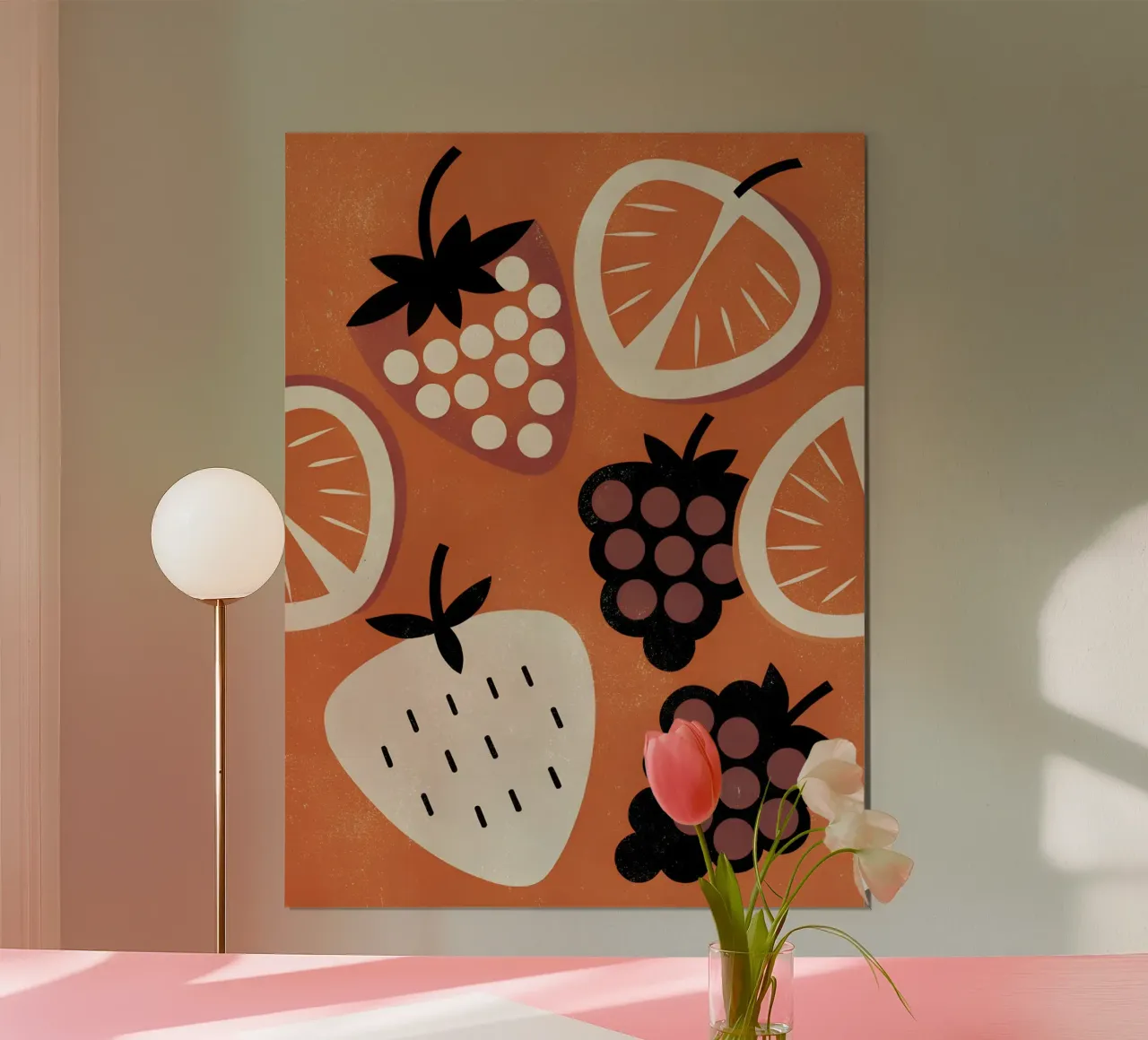 Frutti retrò pop poster da THE LATEST SHOP