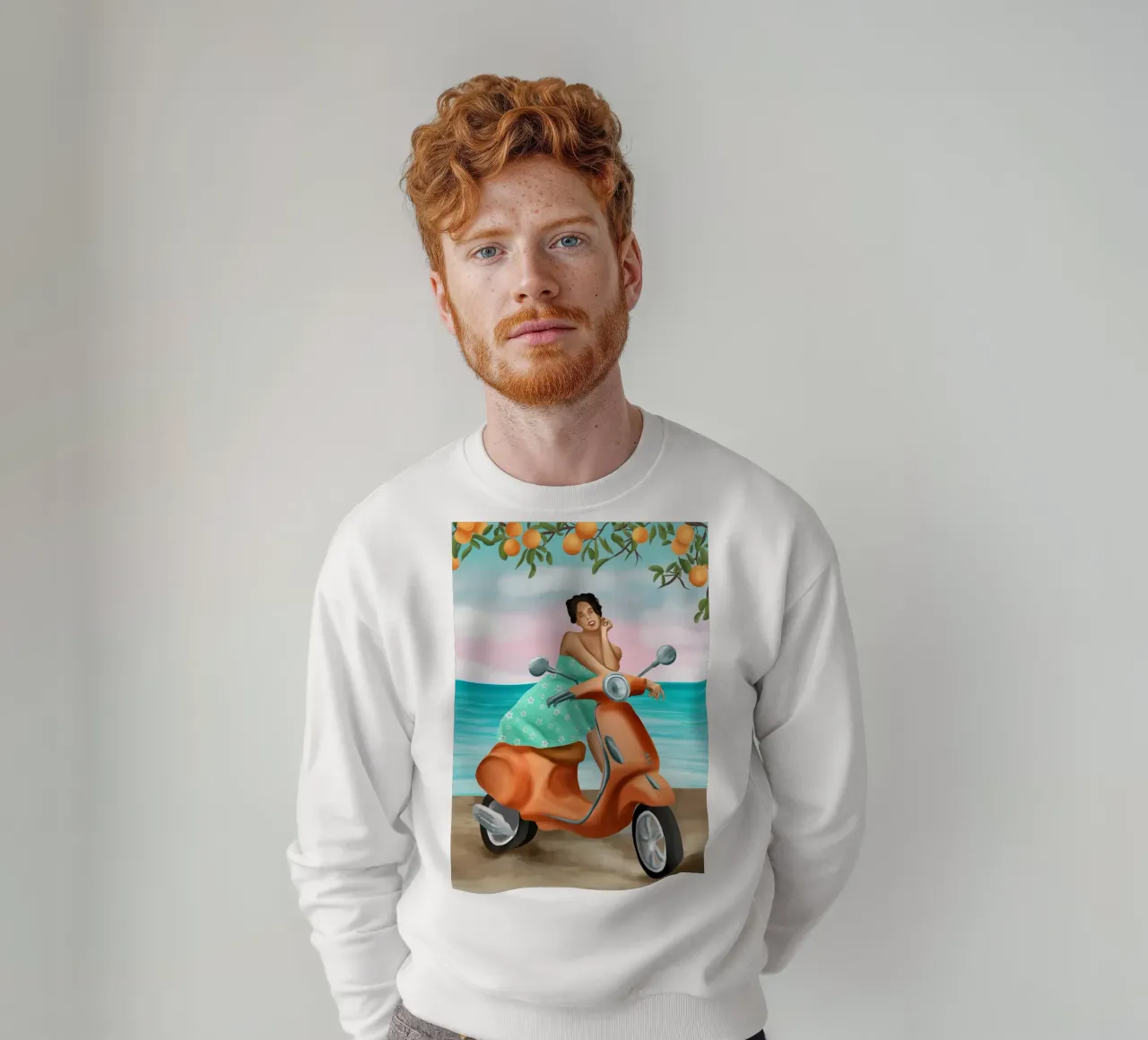 Seaside Reverie felpa da cityart