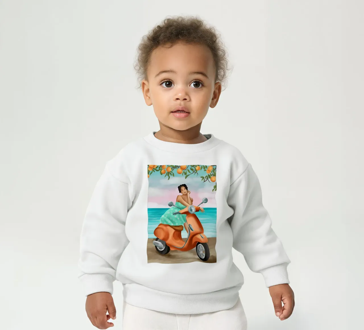 Seaside Reverie felpa neonato da cityart