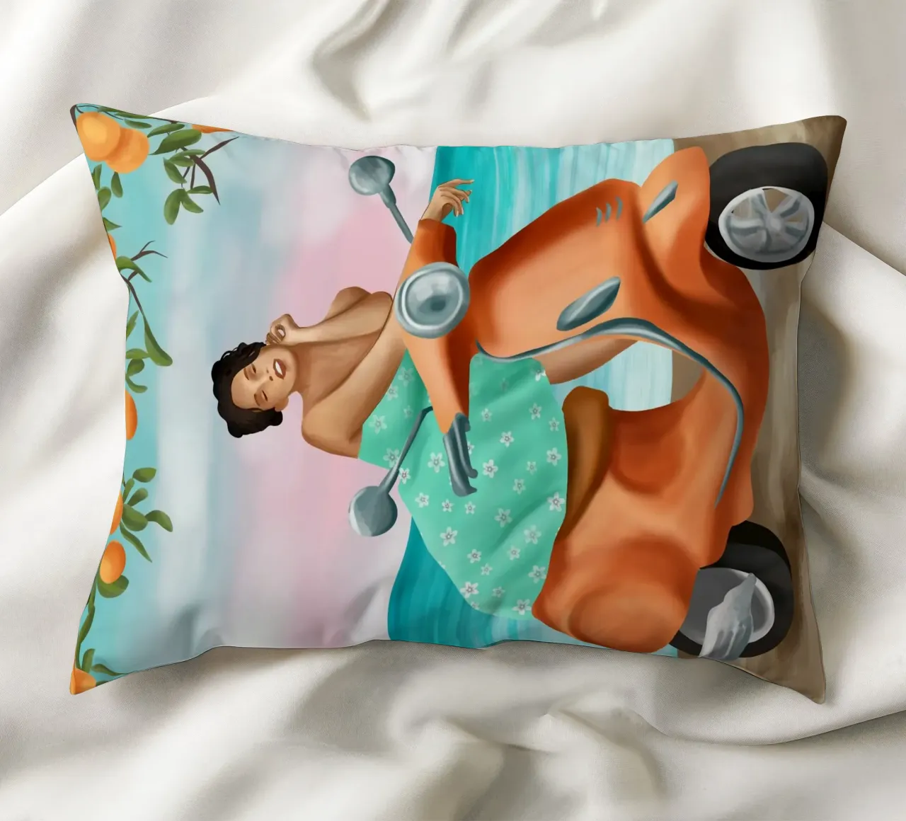 Seaside Reverie cuscino da cityart