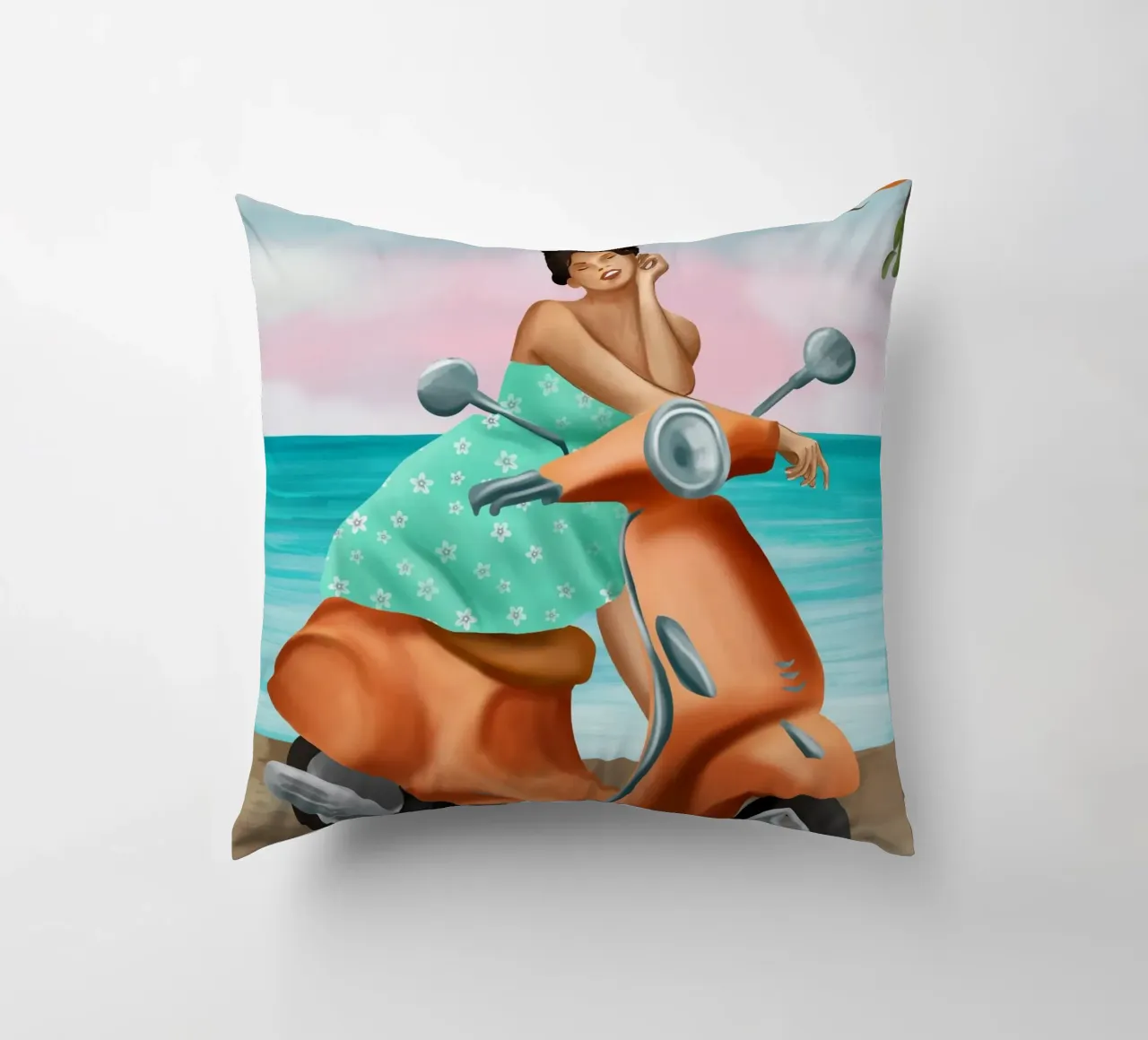 Seaside Reverie cuscino da cityart