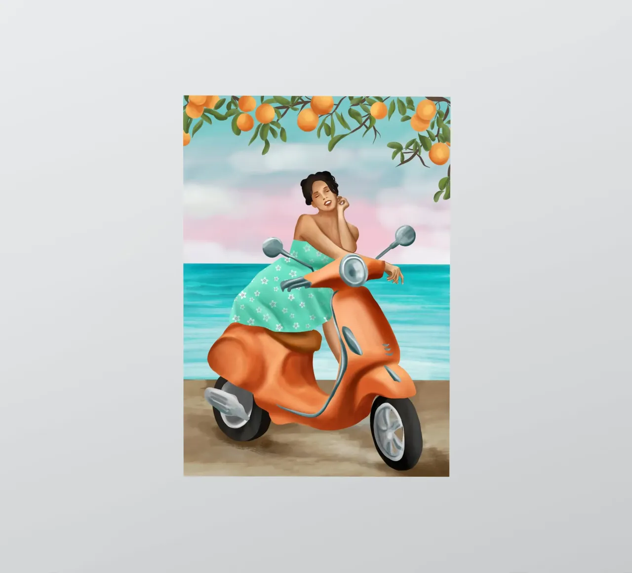 Seaside Reverie adesivo da cityart