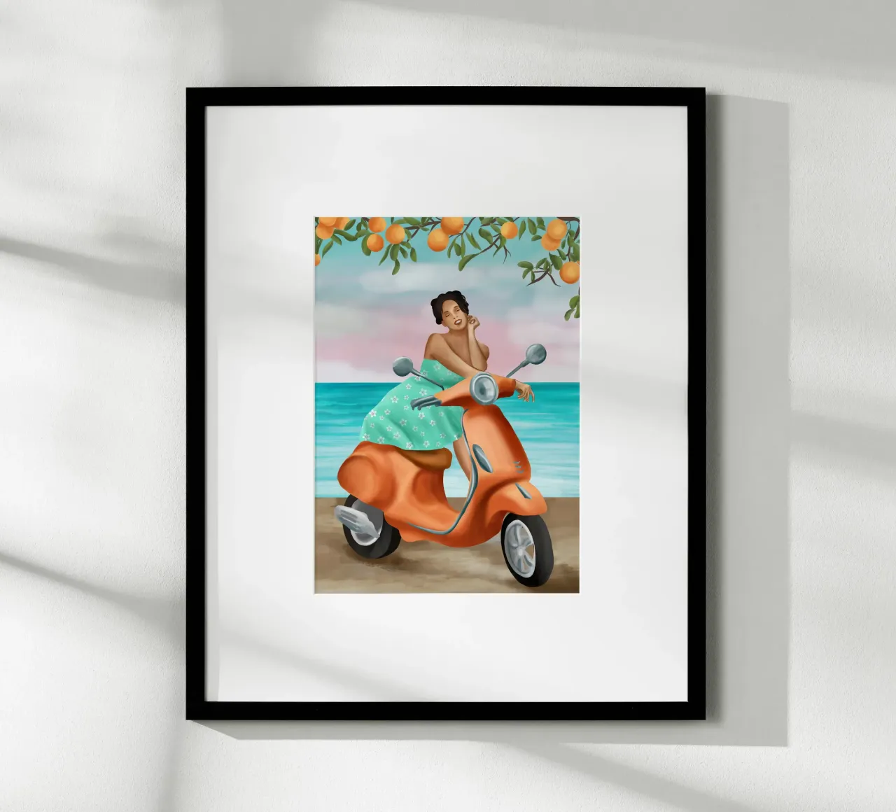 Seaside Reverie carta hahnemühle da cityart