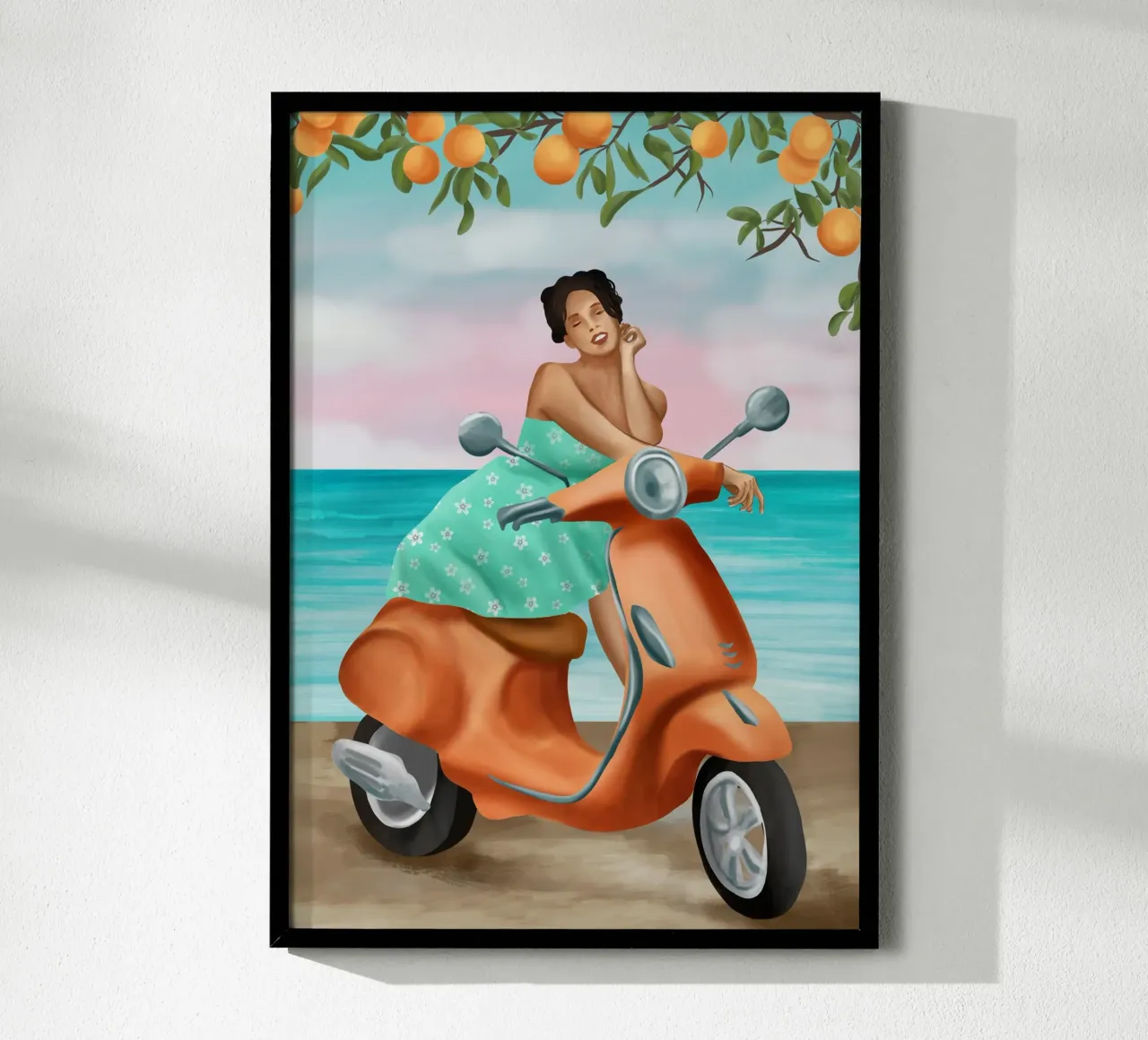 Seaside Reverie carta hahnemühle da cityart