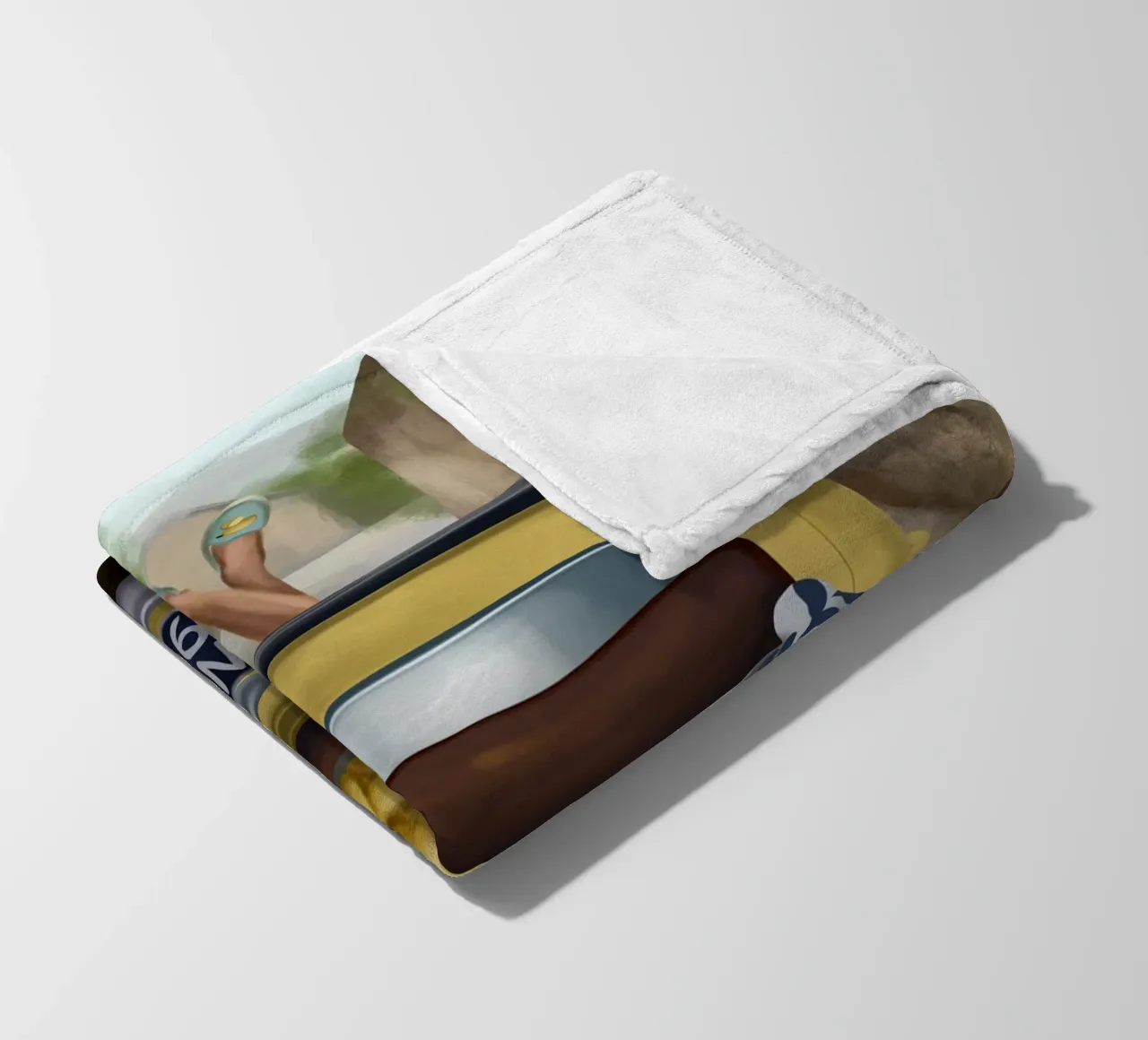 Sunny Side Up coperta in pile da cityart