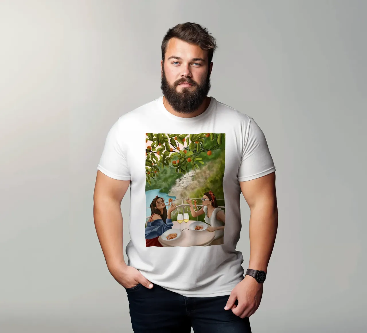 Tasting the Amalfi Breeze t-shirt da cityart