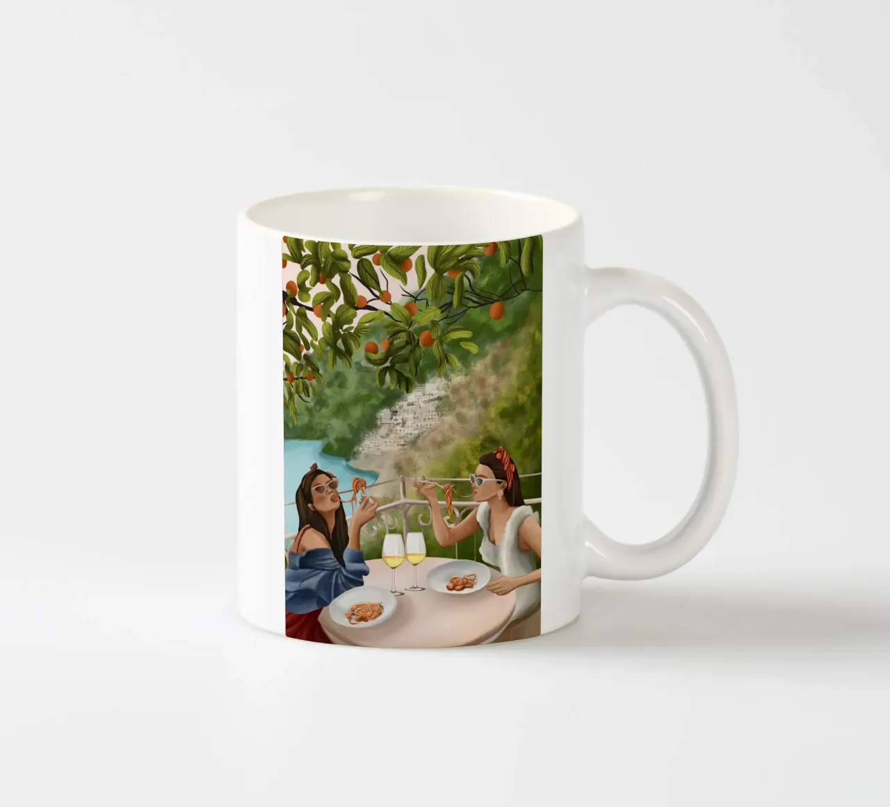 Tasting the Amalfi Breeze tazza in ceramica da cityart