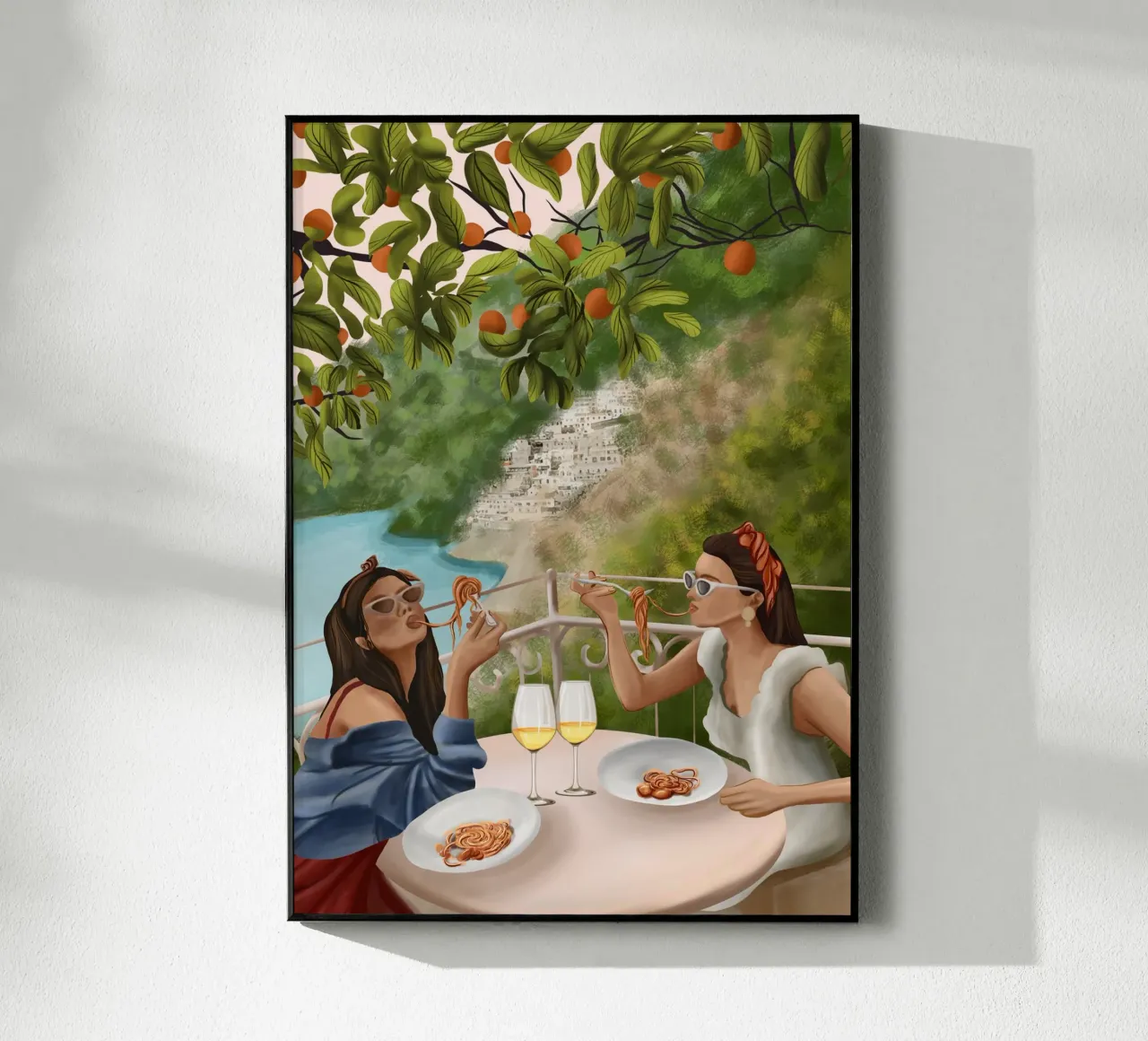Tasting the Amalfi Breeze plexiglass da cityart