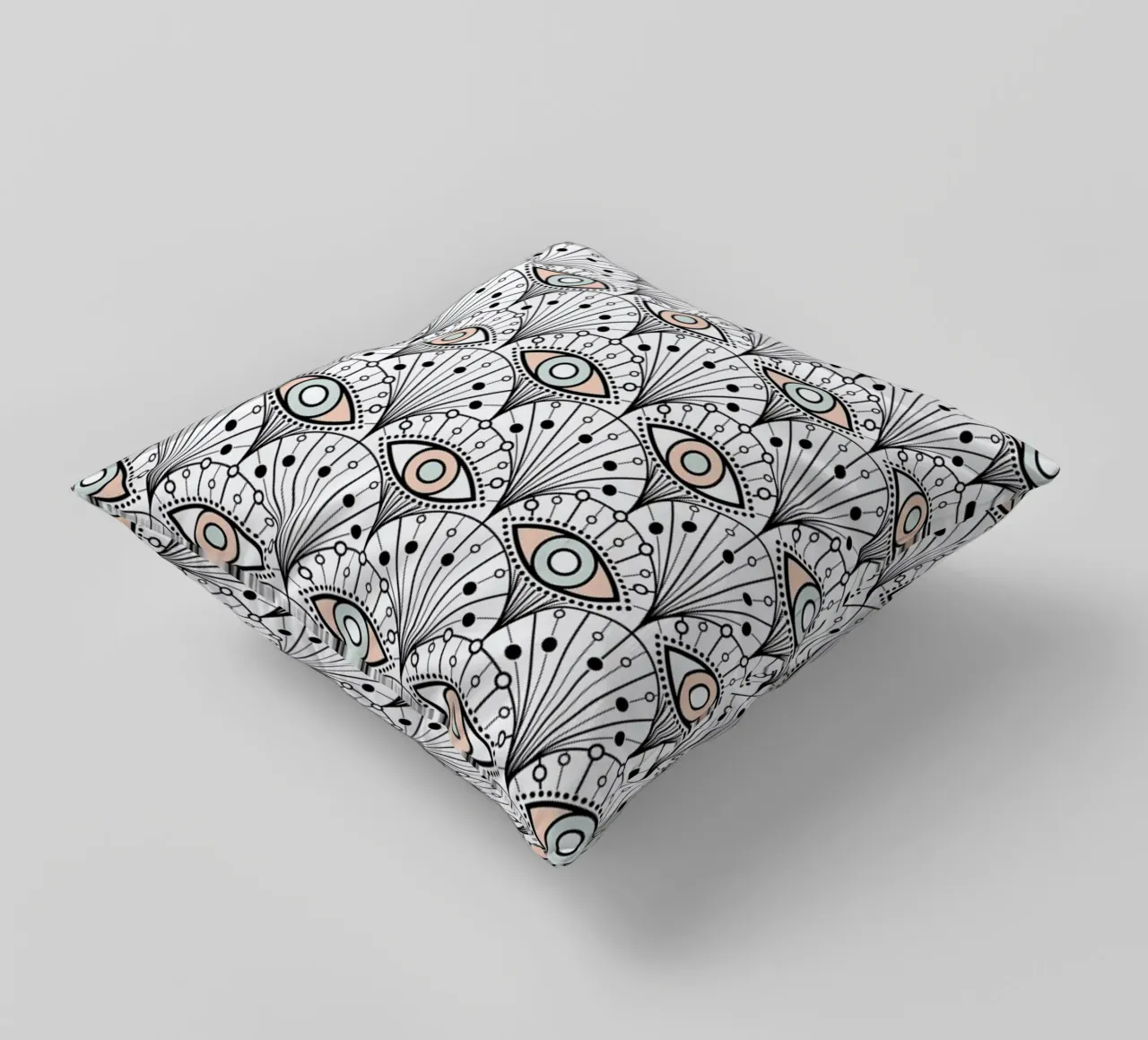 Artdeco Eyes cuscino da cafelab