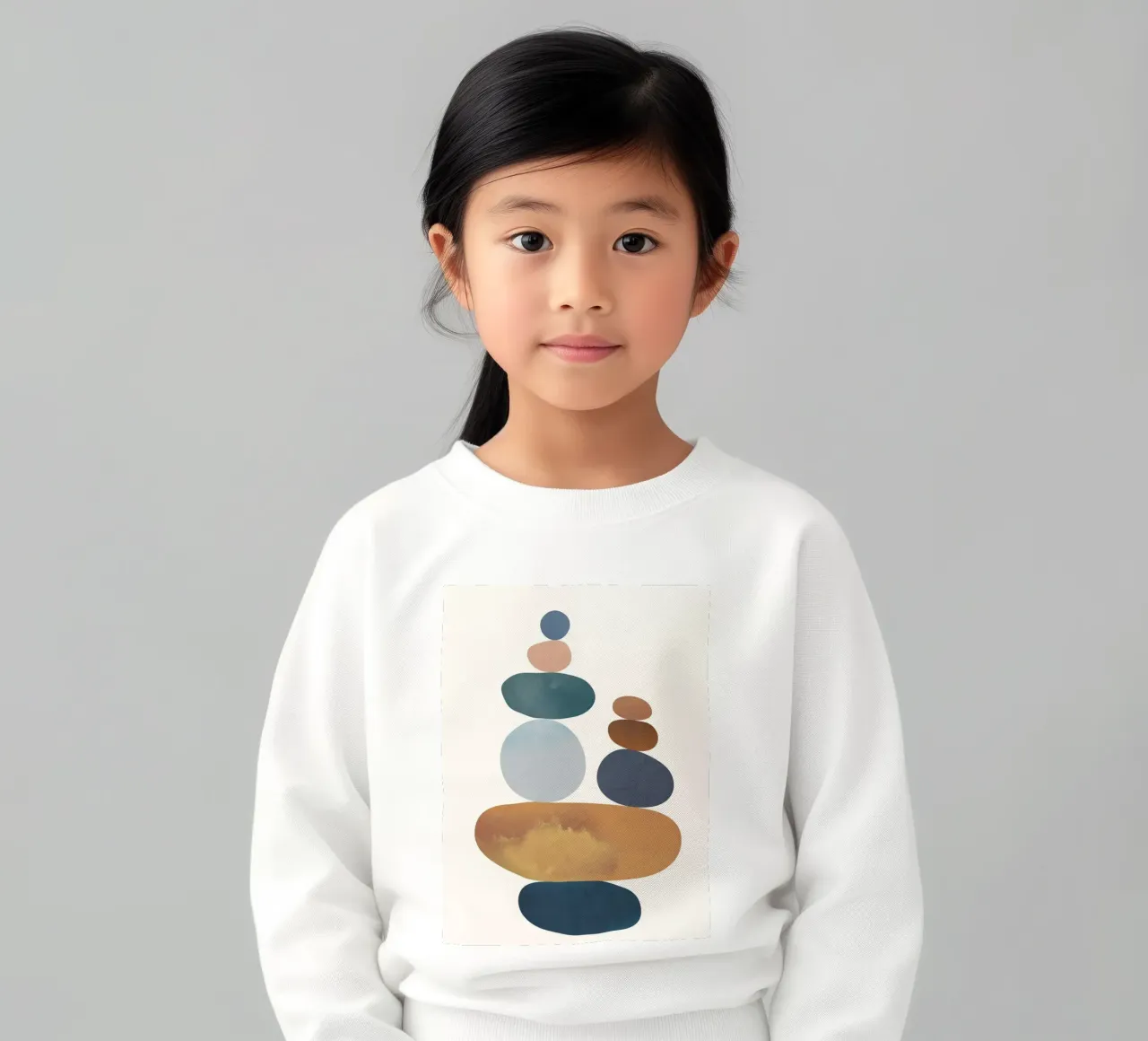 Balancing Stones 4 felpa bambino da cityart