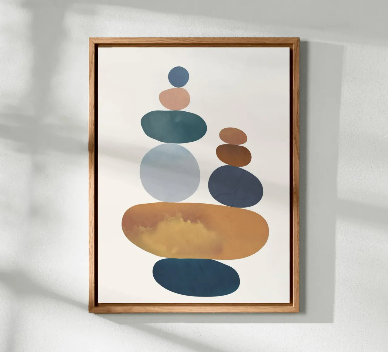 Balancing Stones 4 alu-dibond by cityart