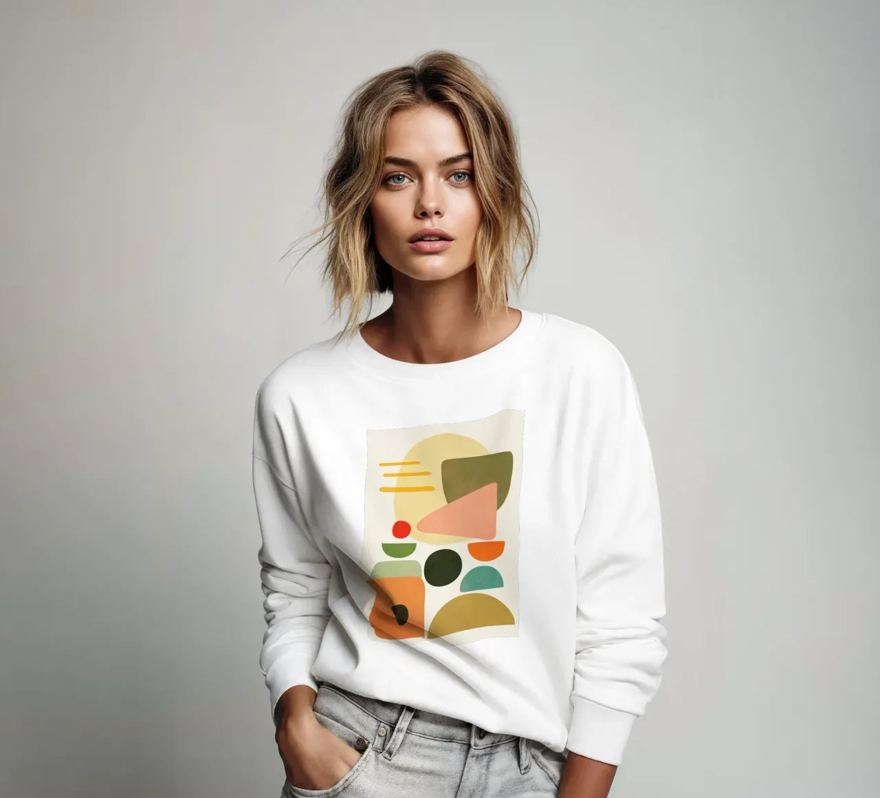 Modern Abstract Art 71 sweatshirt by cityart