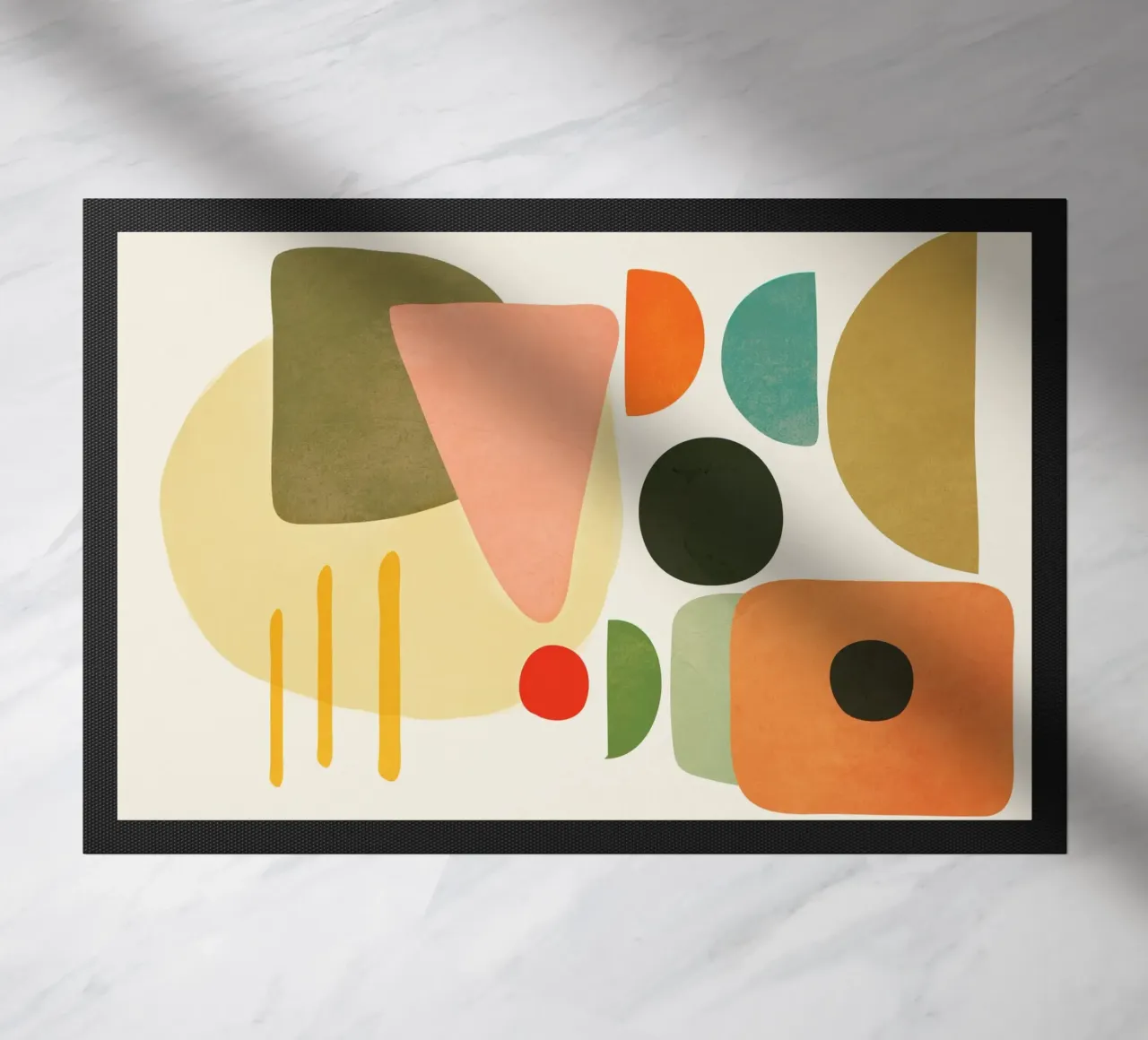 Modern Abstract Art 71 paillasson de cityart
