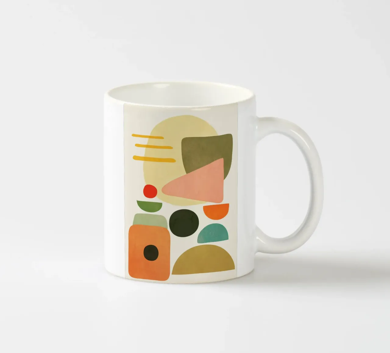 Modern Abstract Art 71 taza de cerámica de cityart
