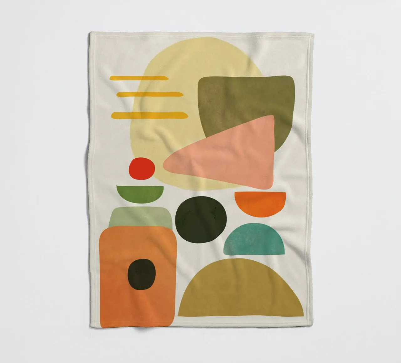 Modern Abstract Art 71 coperta in pile da cityart