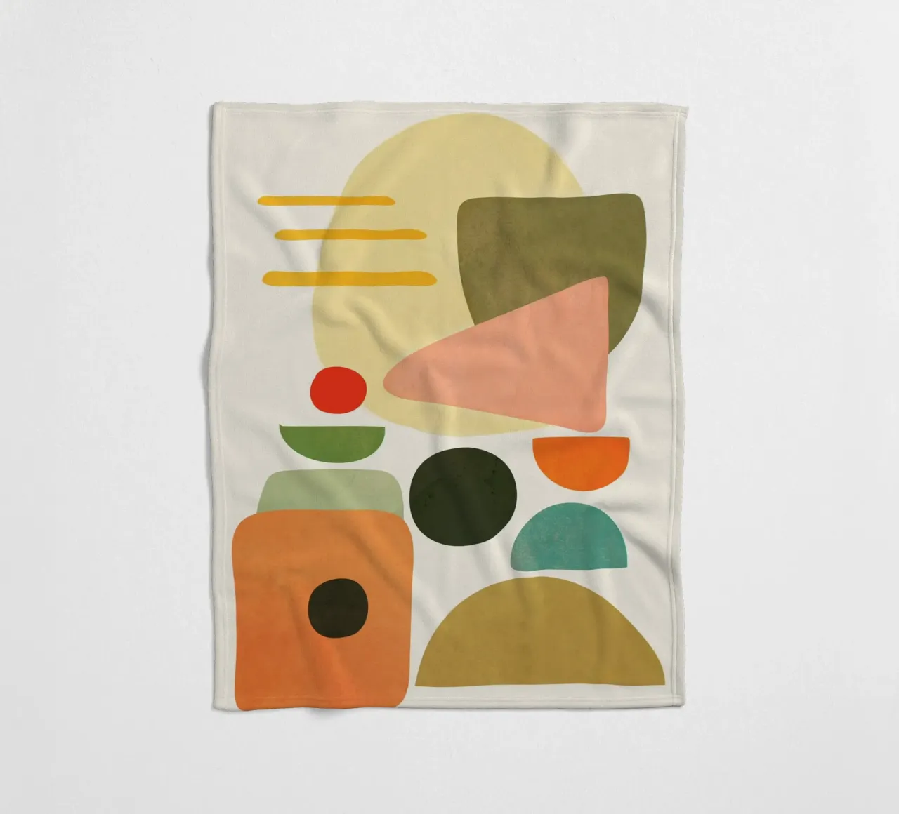 Modern Abstract Art 71 coperta in pile da cityart