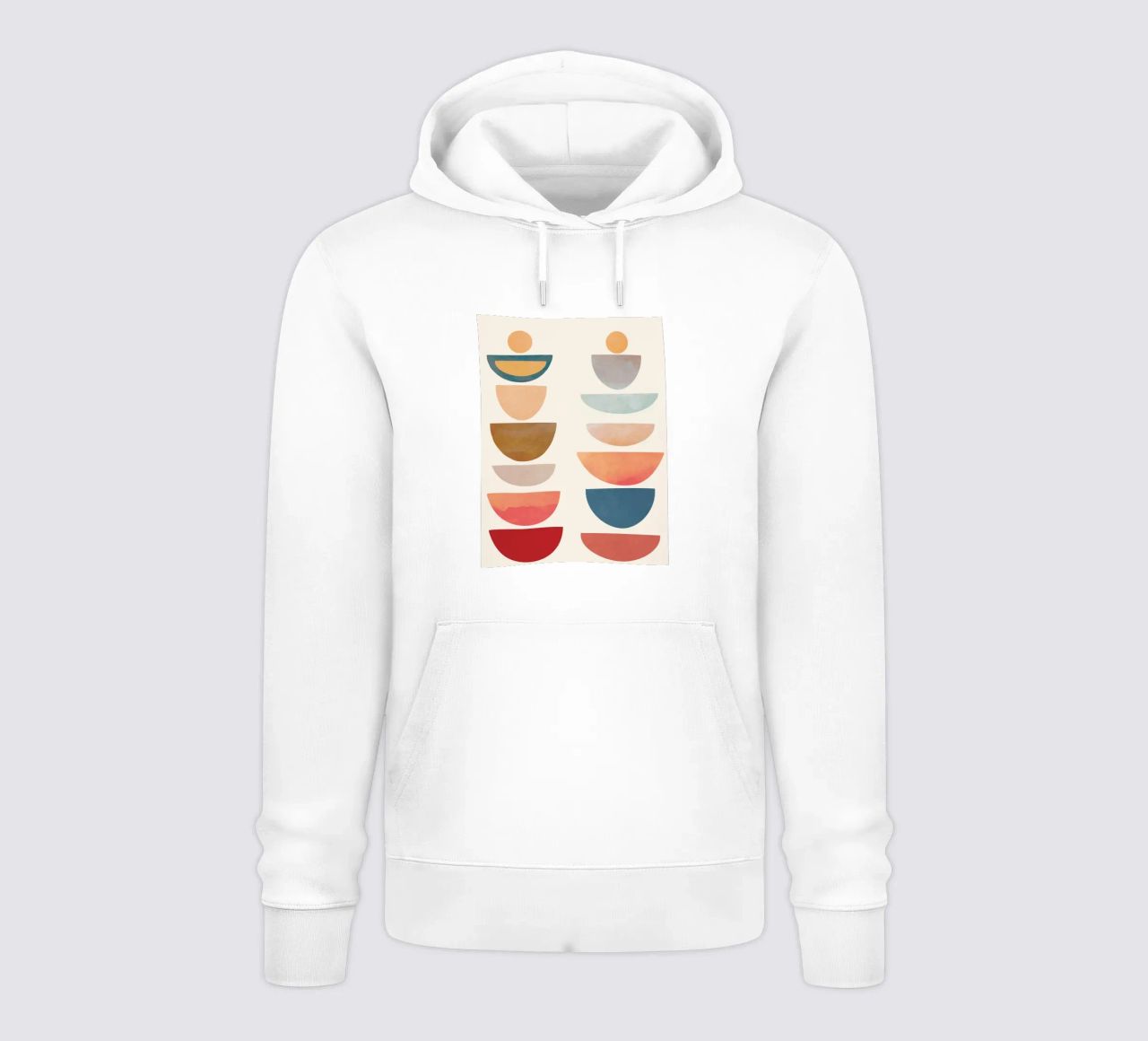 Modern Abstract Art 72 felpa con cappuccio da cityart