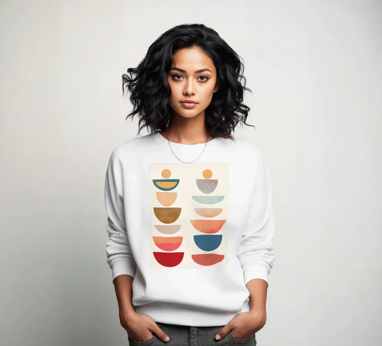 Modern Abstract Art 72 felpa da cityart