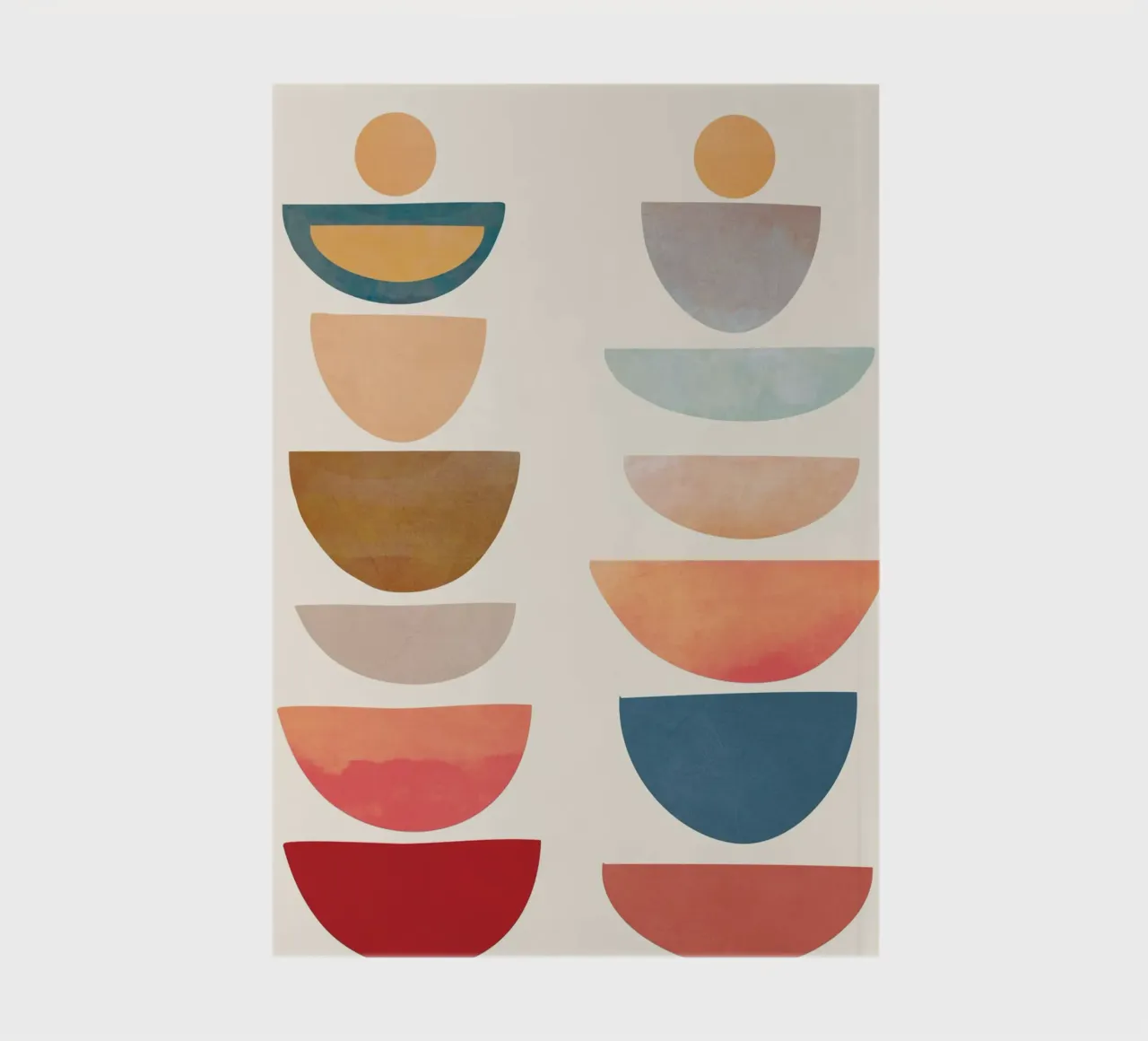 Modern Abstract Art 72 notebook by cityart