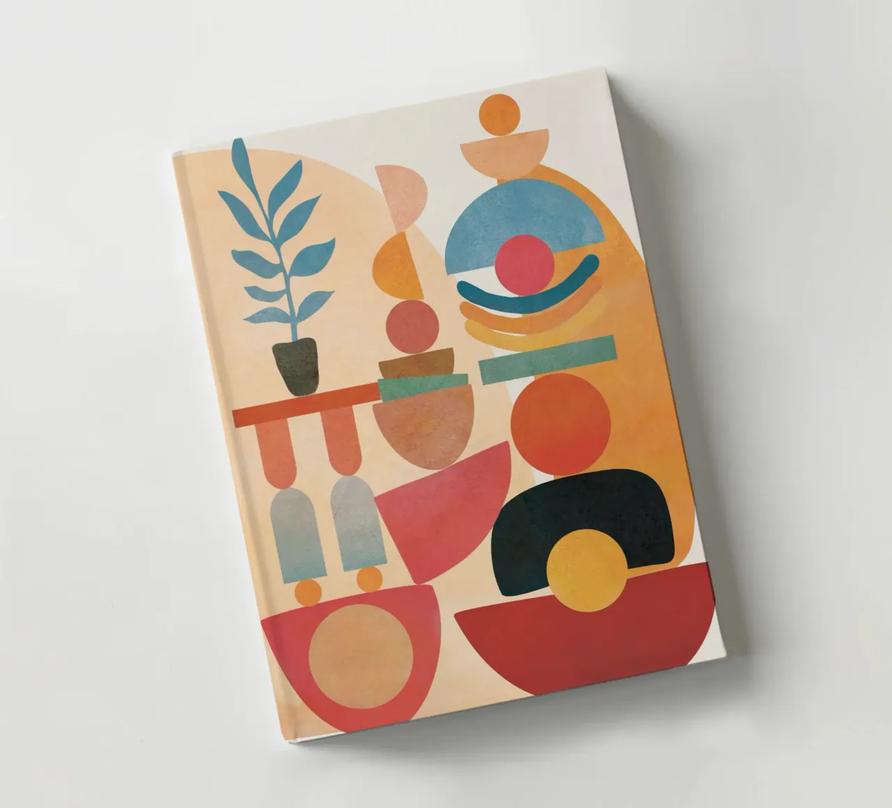Modern Abstract Art 73 notebook by cityart