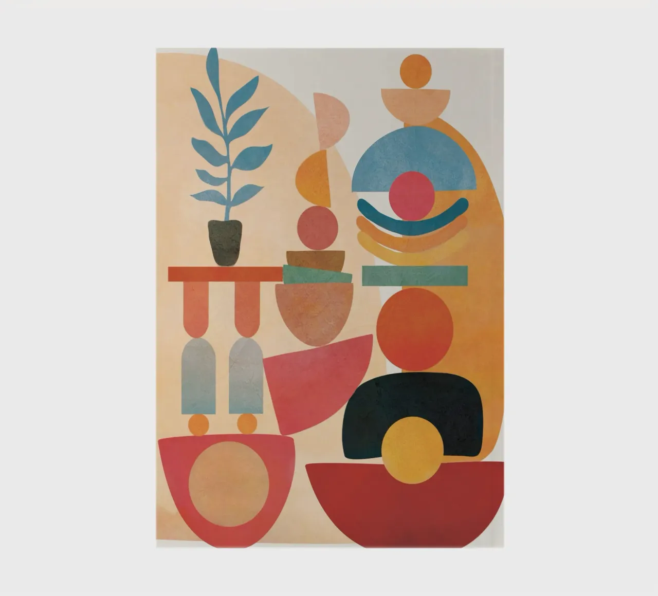 Modern Abstract Art 73 notebook by cityart